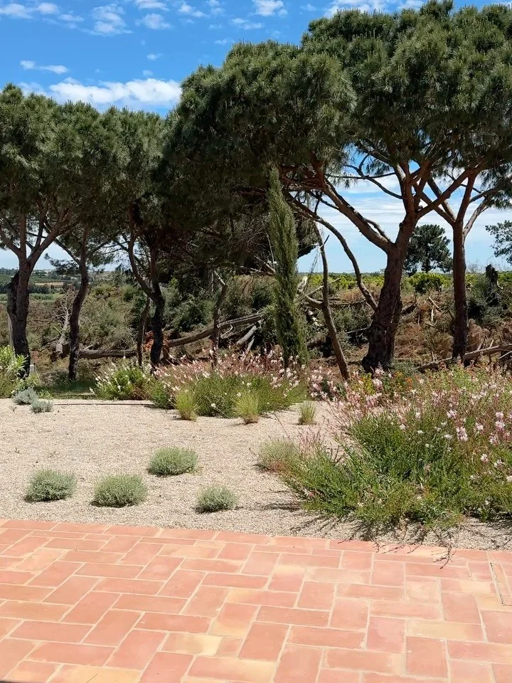 Imagine barbequing here on a warm summer day!

Views over the garden, a fully equipped outdoor kitchen, and just enough distance to feel tucked away &mdash; while still close enough to enjoy a cold beer and good conversation with friends.

#CasaDosAg