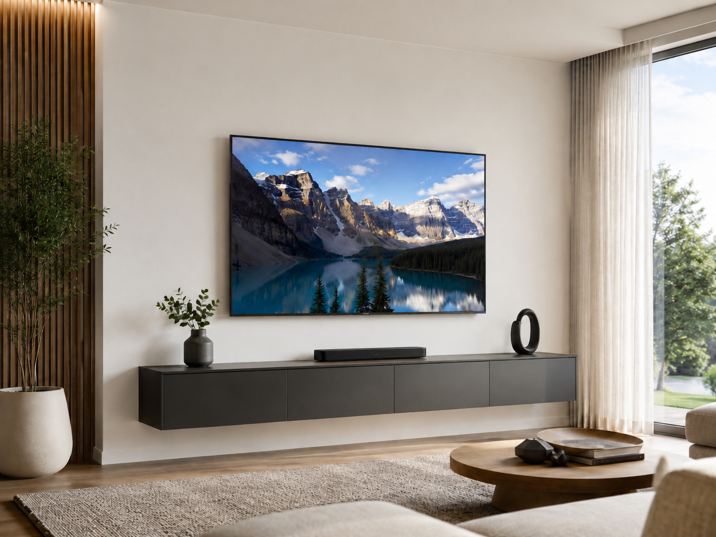 SecureOps Home Solutions TV Mounting - Premium Wire-Free Mounting