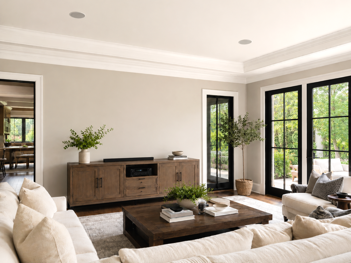 SecureOps Home Solutions Home Audio Services - In-Ceiling Room Audio