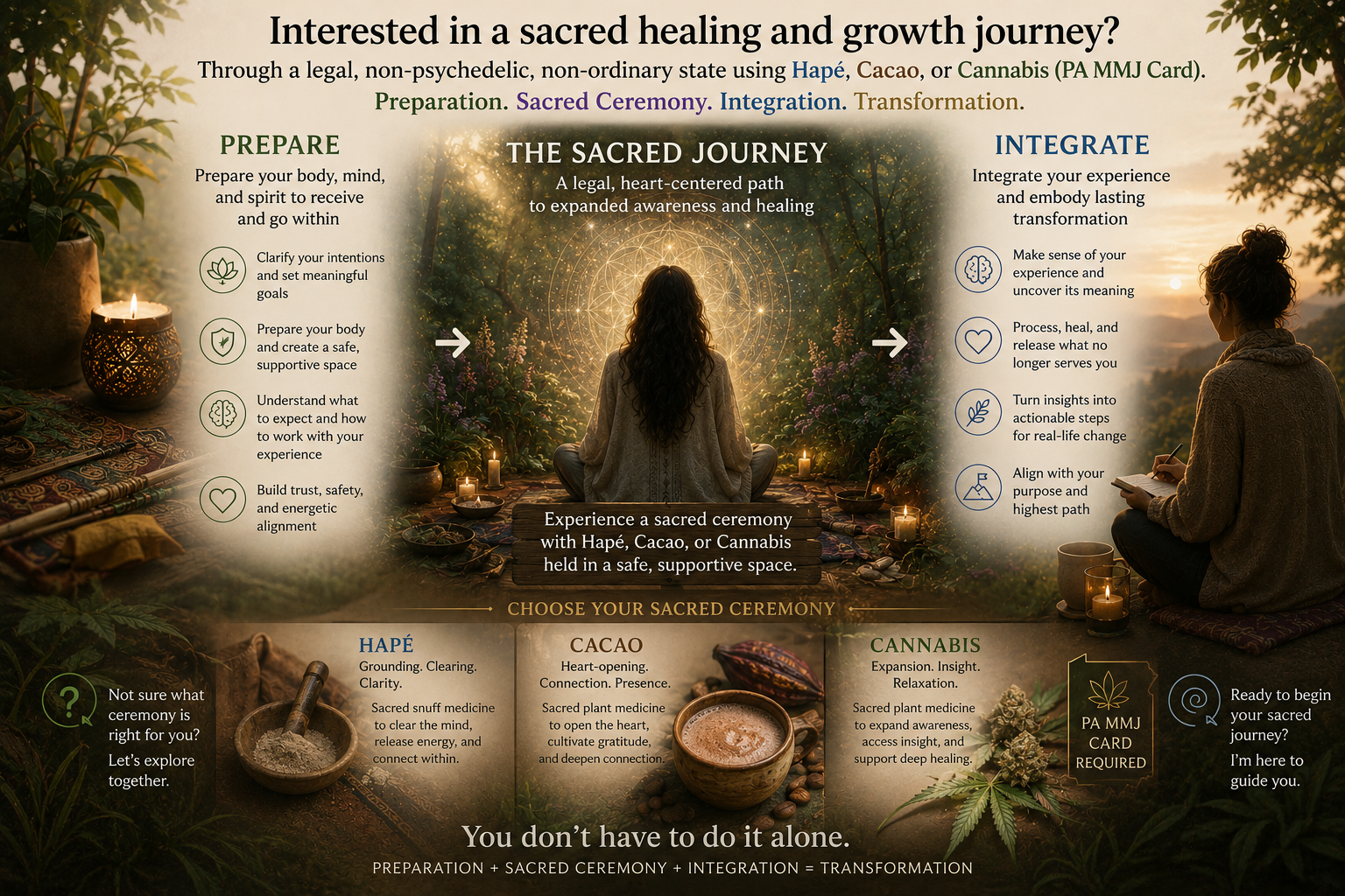Sacred Healing & Growth Consulting Packages