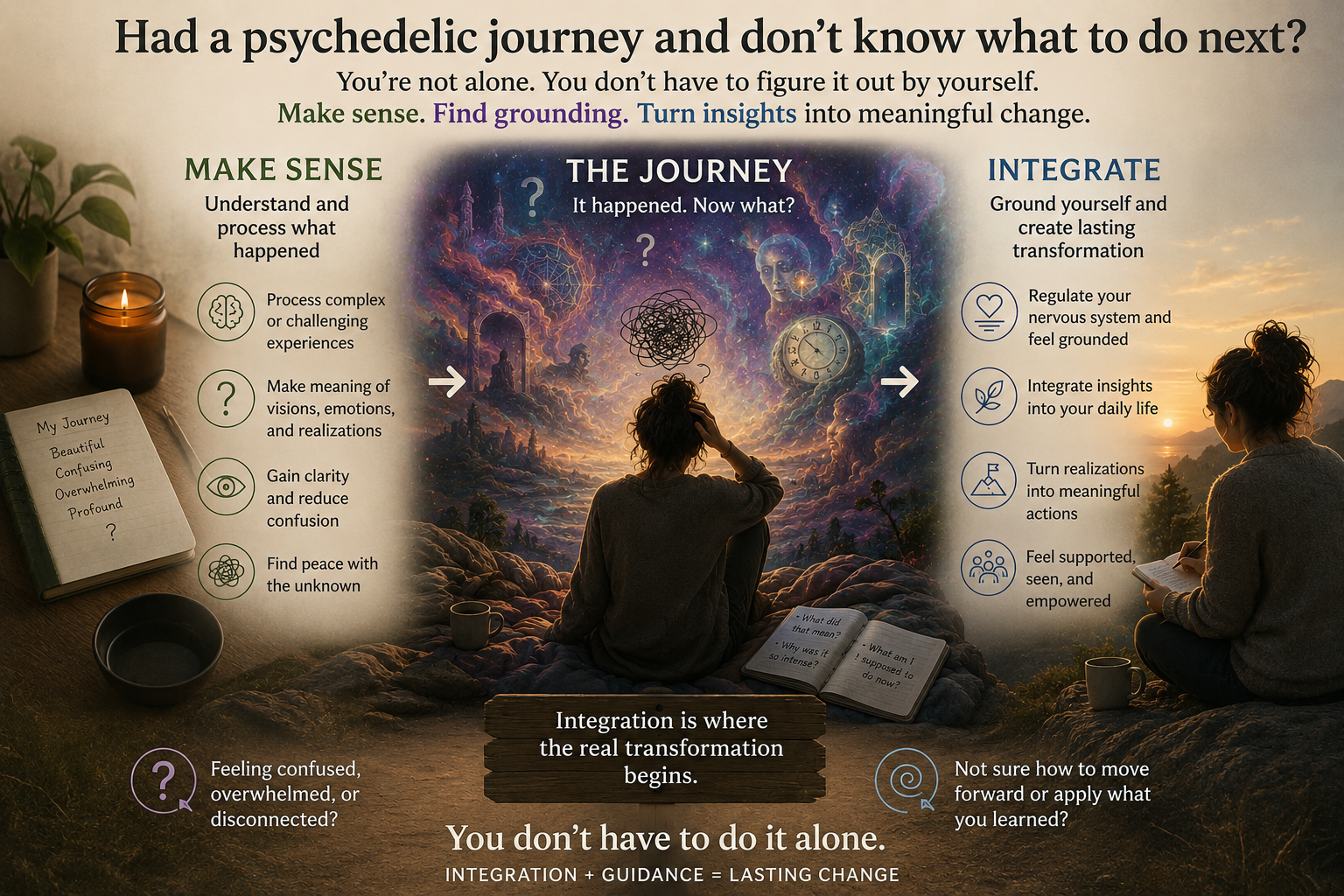 Psychedelic Journey Integration Consulting