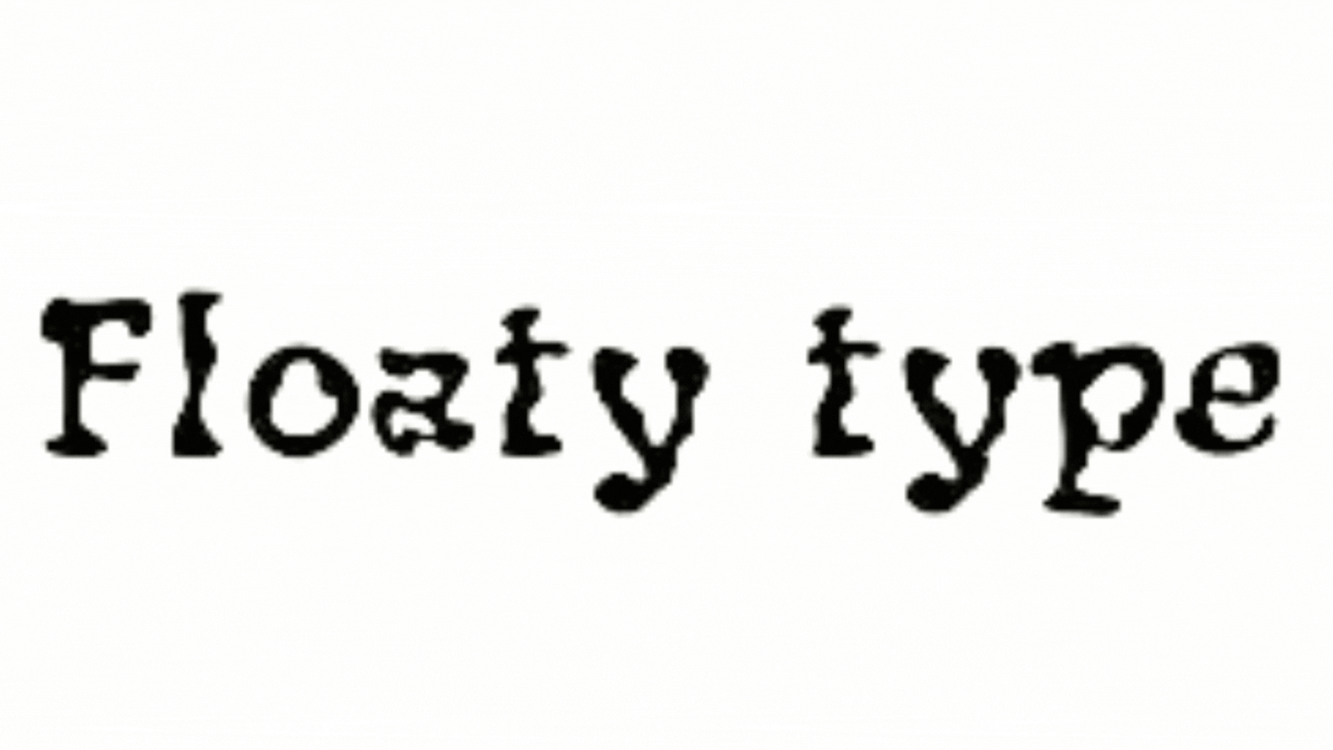 Floaty type
