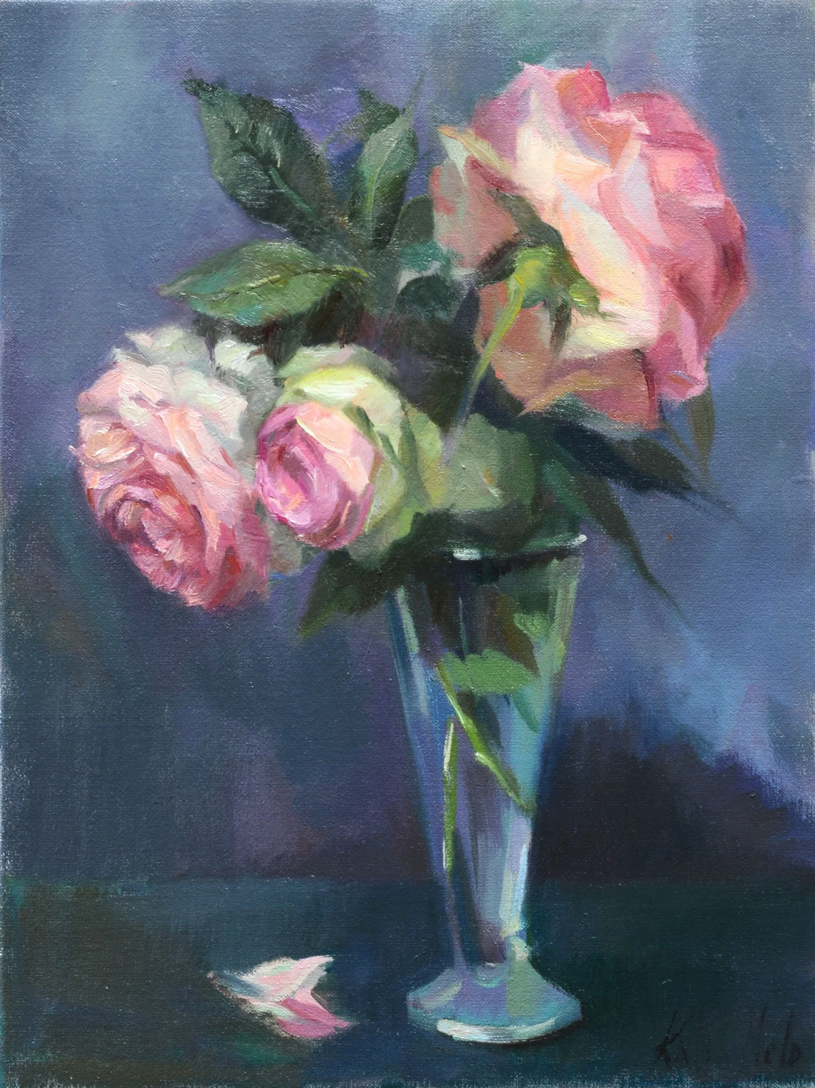 Two Plus One. 2016
Oil on linen
16 x 12 in (50.8 x 40.6 cm)
Private Collection