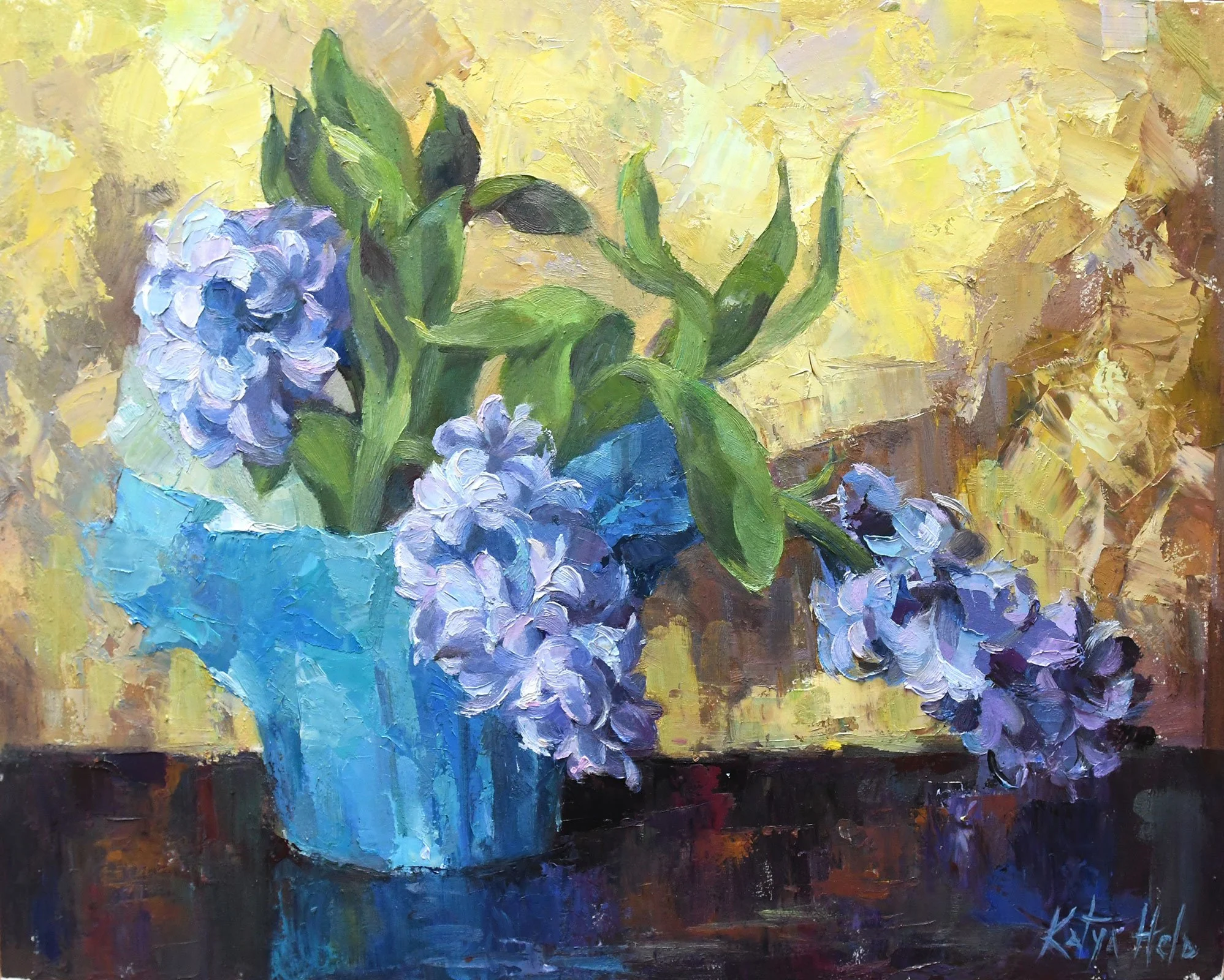 Hyacinths. 2025
Oil on board
16 x 20 in (40.6 x 50.8 cm)