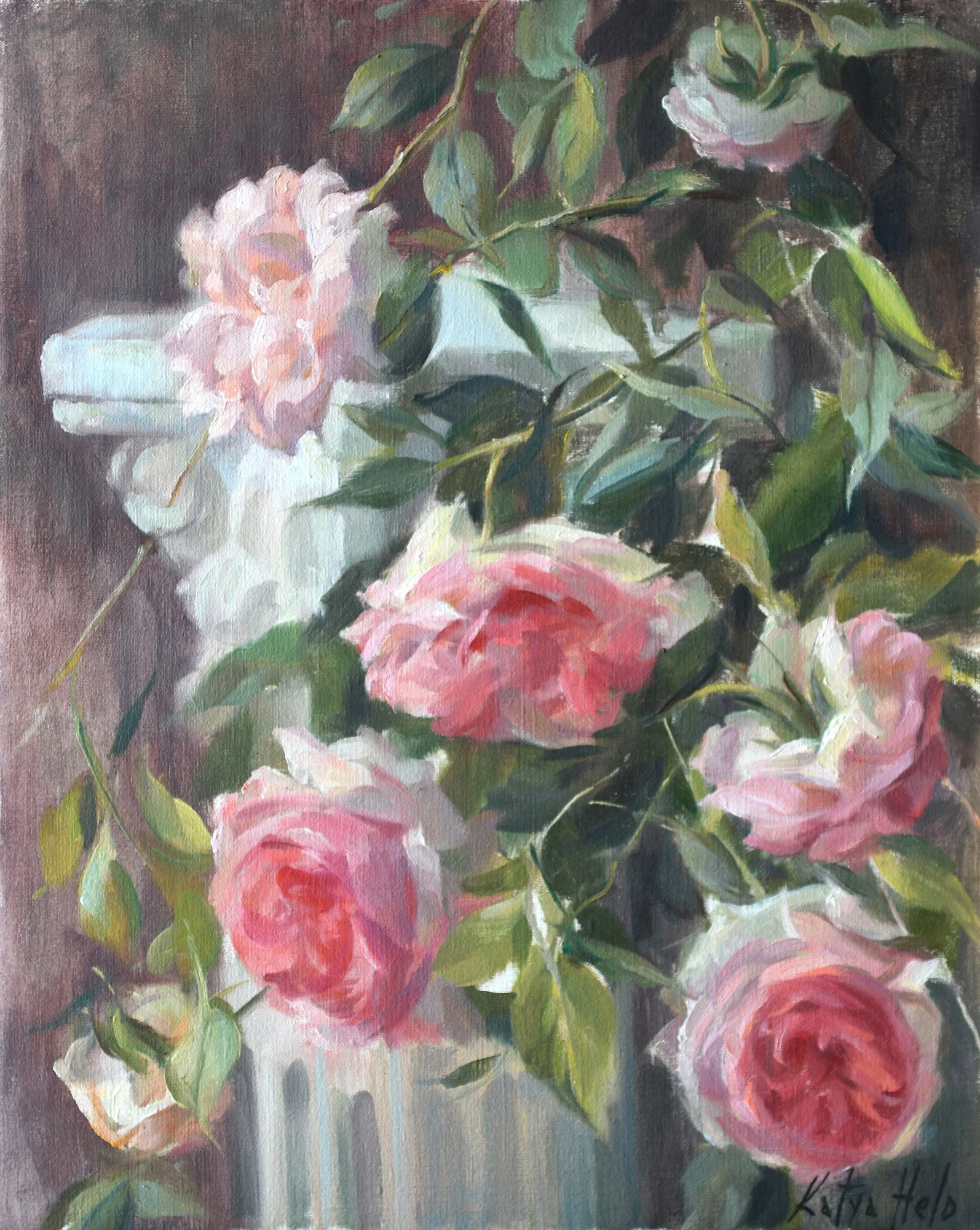 Garden Corner. 2020
Oil on linen
20 X 16 in ( 50.8 cm X 40.6)