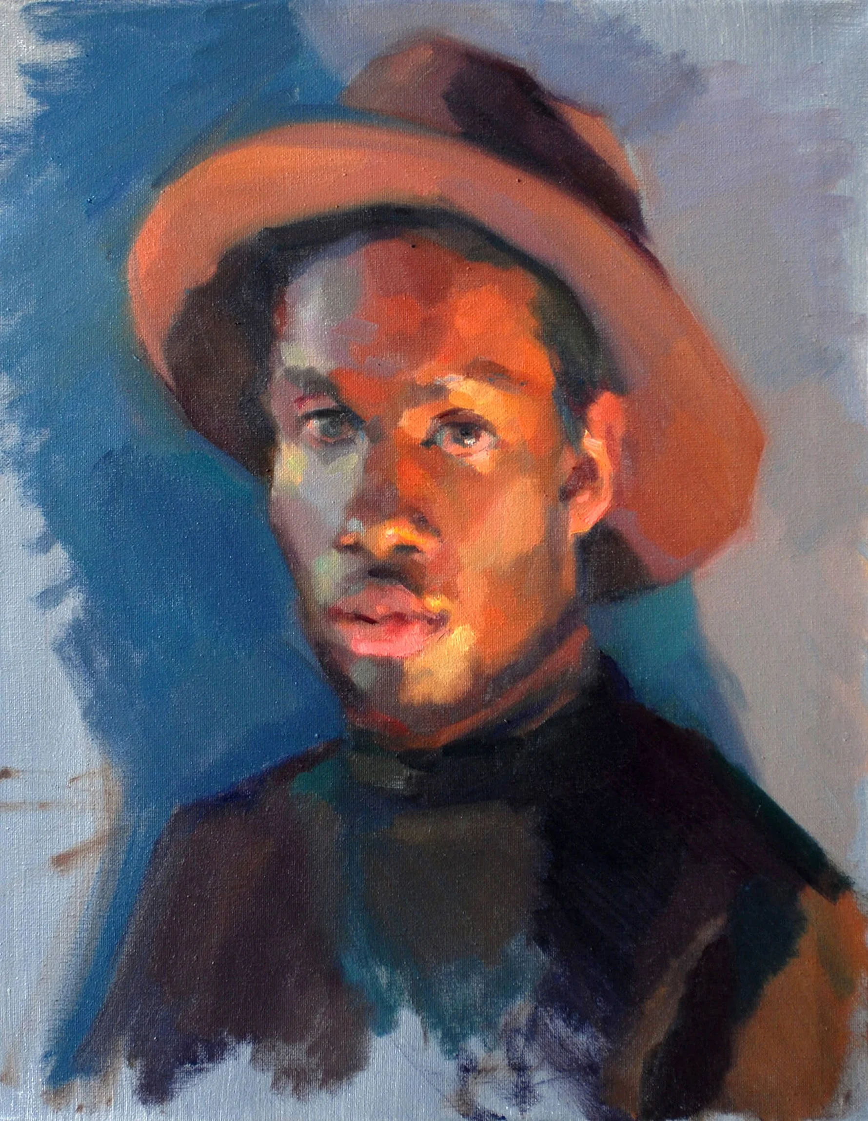 Musician.2013
Oil on linen
20 x 16 in (50.8 x 40.6 cm)
Private Collection