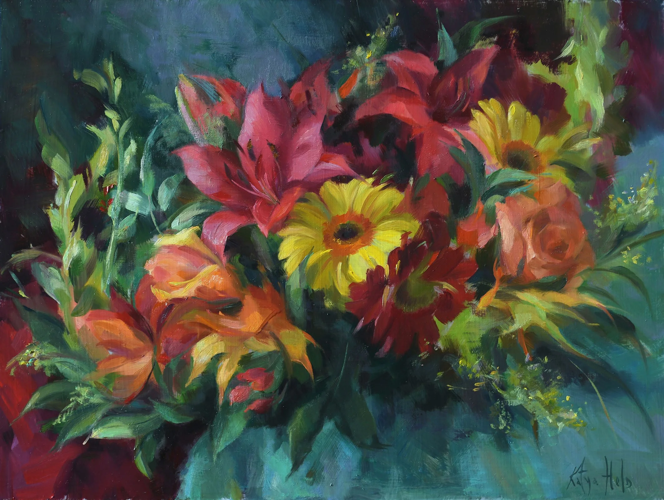 Fall Colors. 2021
Oil on board
18 x 24 in (45.7 x 60.9 cm)