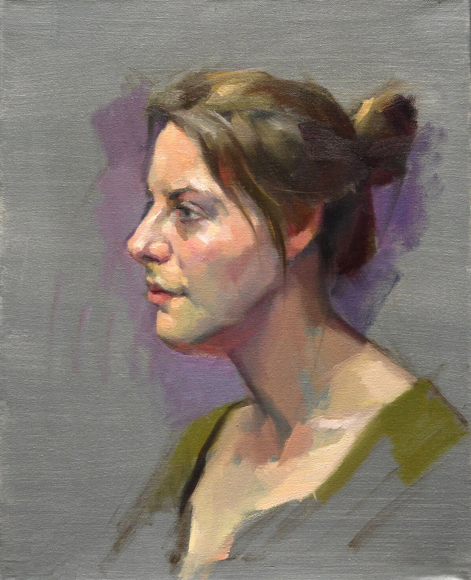 Echo. 2021
Oil on canvas
20 x 16 in (50.8 x 40.6 cm