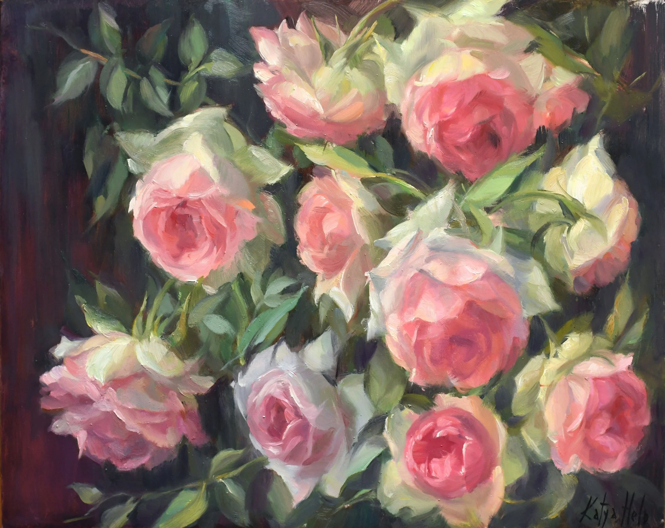 June Bloom. 2017
Oil on linen
20 x 24 in (50.8 x 60.1cm)