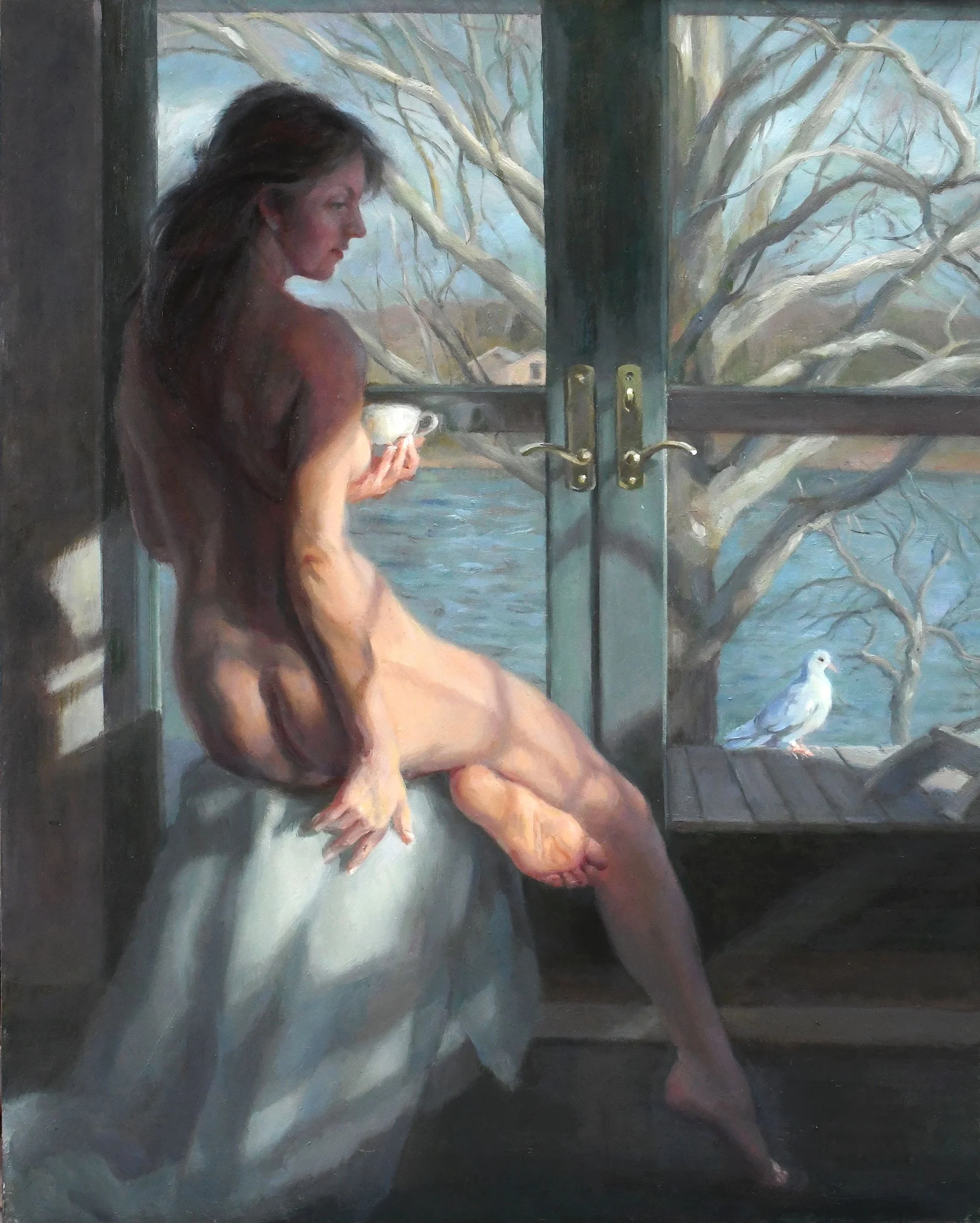Glad Tidings. 2022
Oil on board
20 x 16 in (40.6 x 50.8 cm)