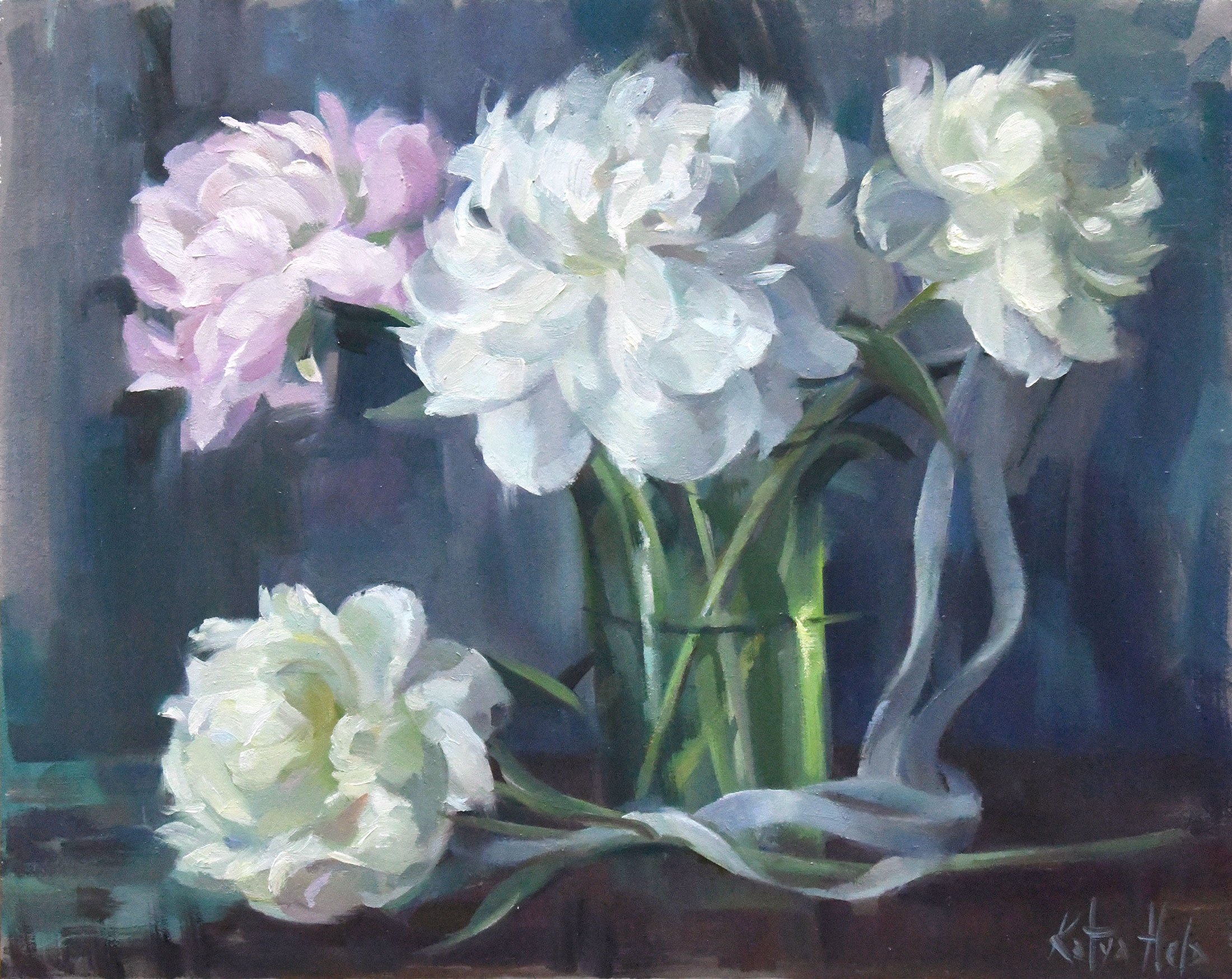 Petals of Promise. 2025
Oil on board
16 x 20 in (40.6 x 50.8 cm)