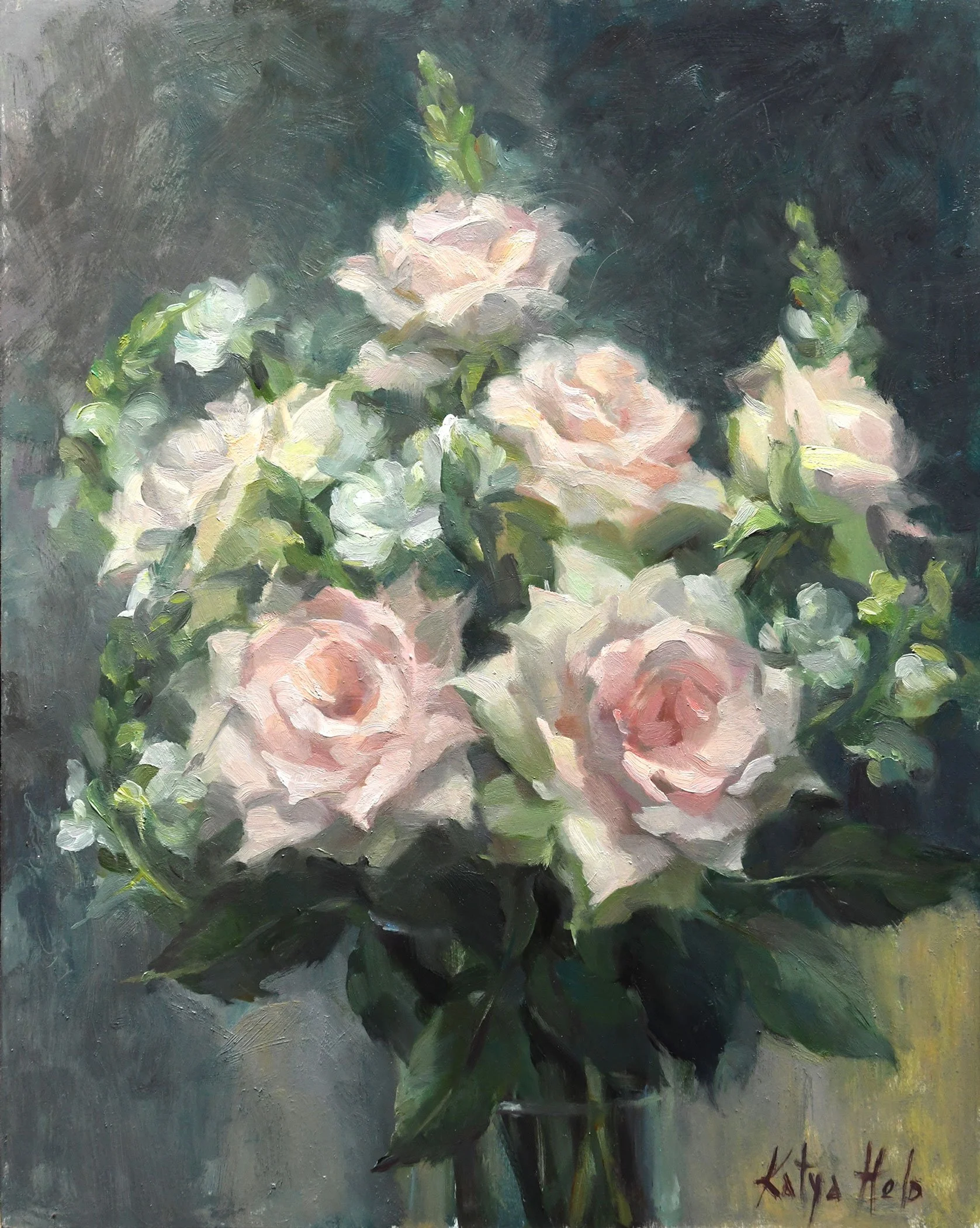 Walz of the Flowers. 2025
Oil on Linen
20 x 16 in (50.8 x 40.6 cm)