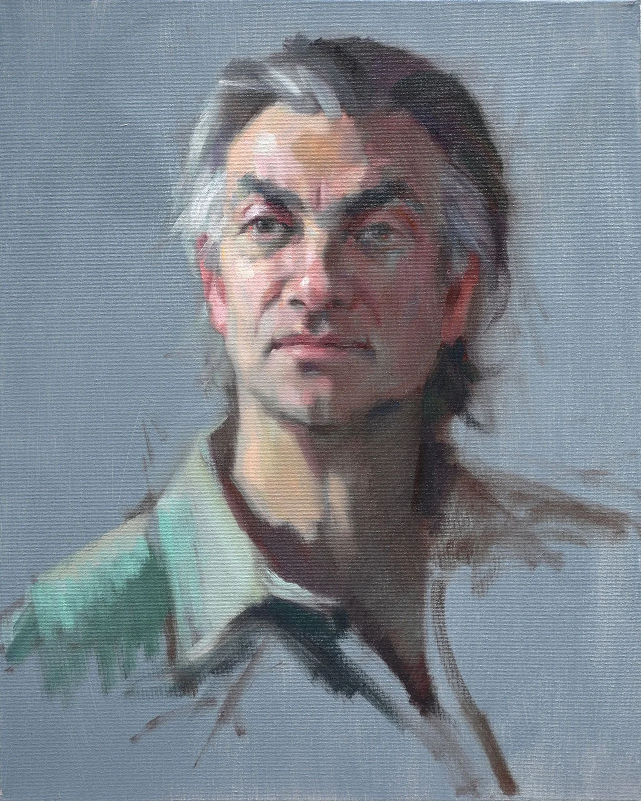 Roberto.2017
Oil on linen
20 x 16 in (50.8 x 40.6 cm)