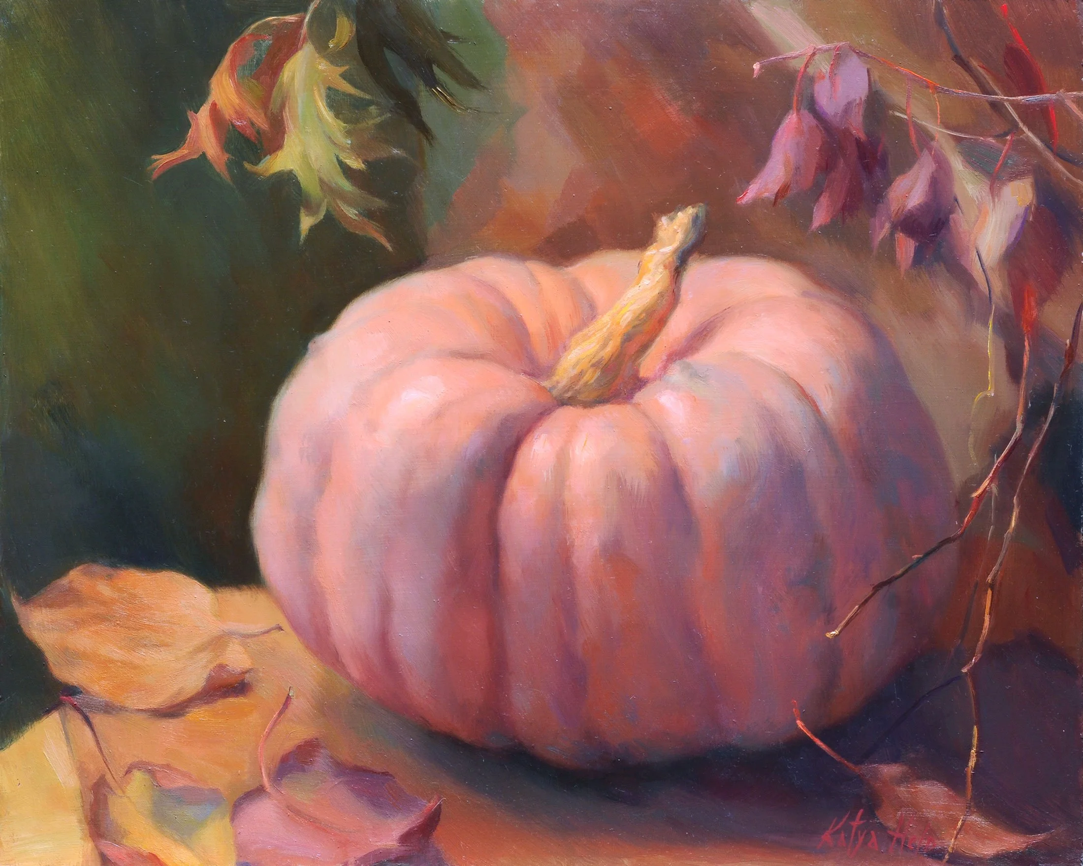 Once Upon a Time, There Was a Pumpkin. 2016
Oil on board
16 x 20 in (40,6 x 51 cm)
Finalist in ARC Salon Competition 2017