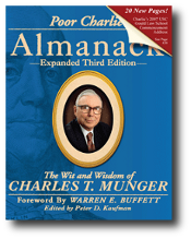 Poor Charlie's Almanack book