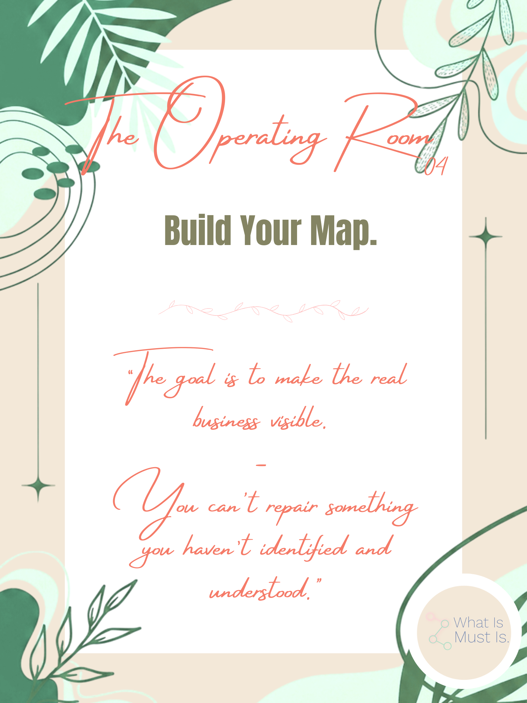 Build Your Map.