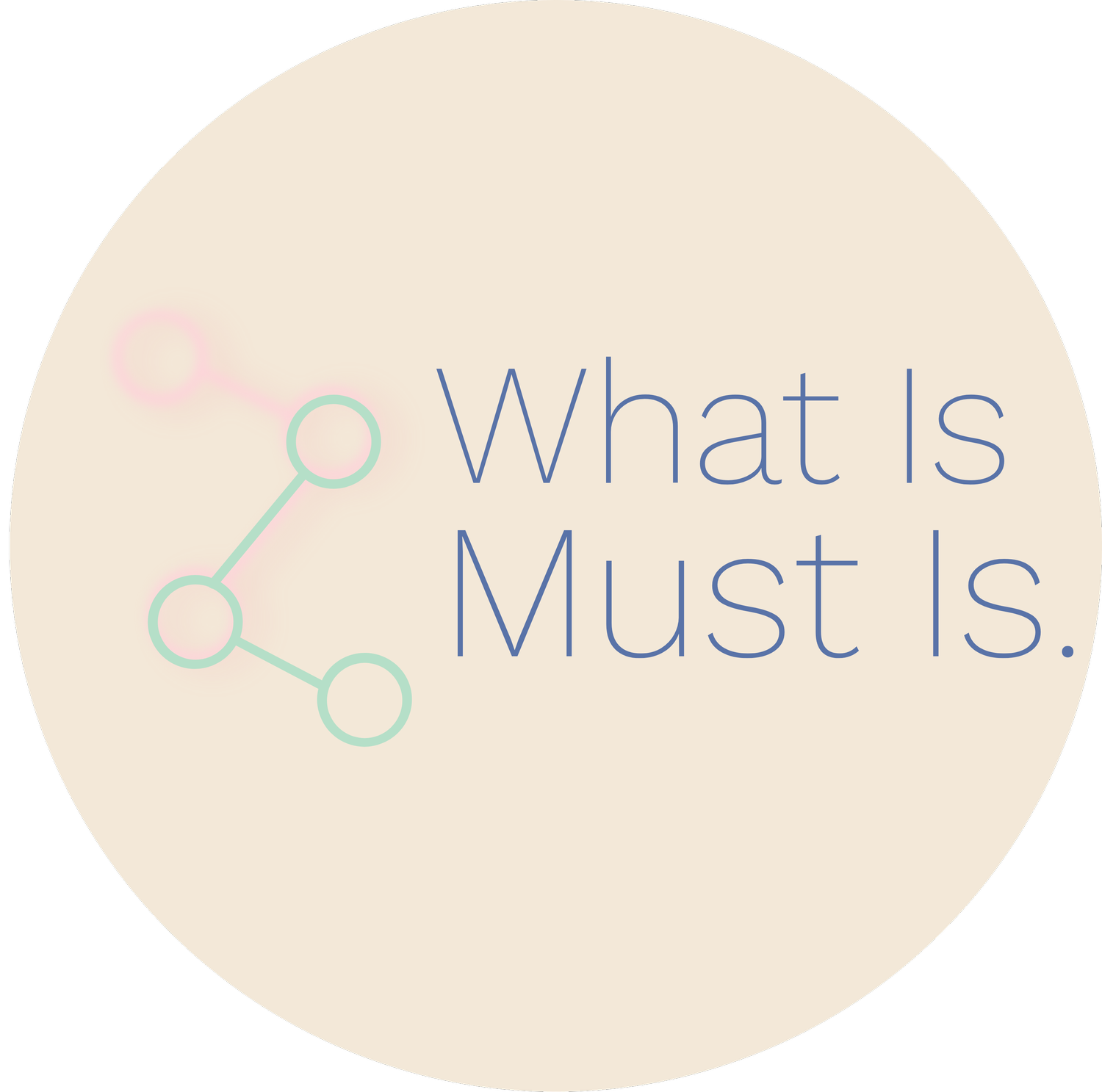 What Is, Must Is. 