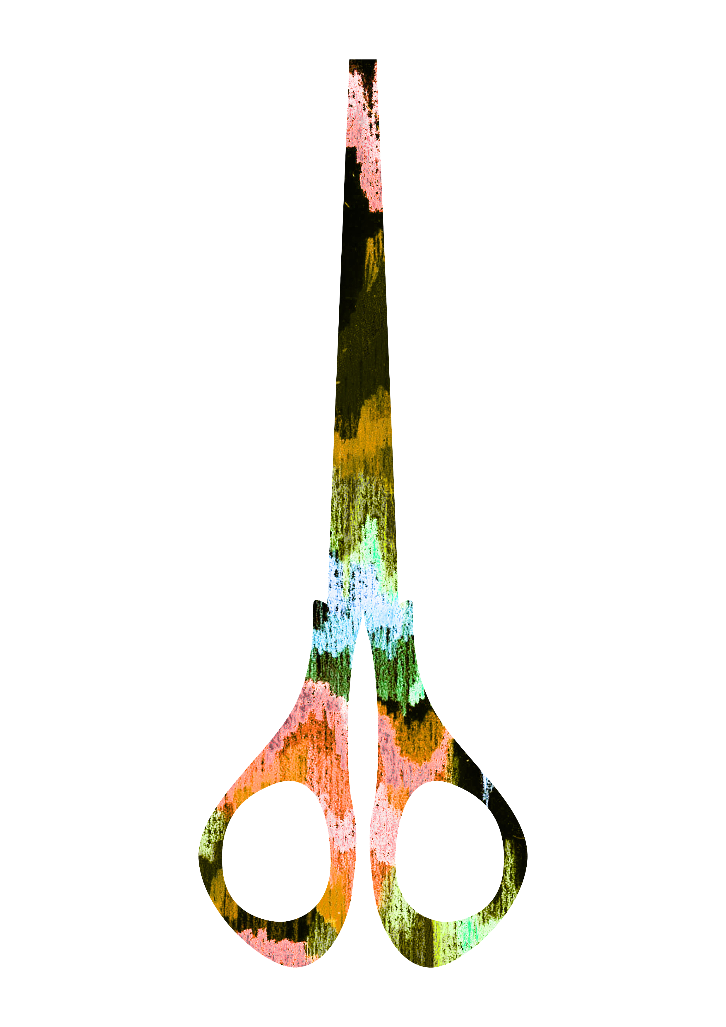 Une image déformée pour des raisons techniques, représentant un symbole de vélo avec un fond coloré et des lignes horizontales.