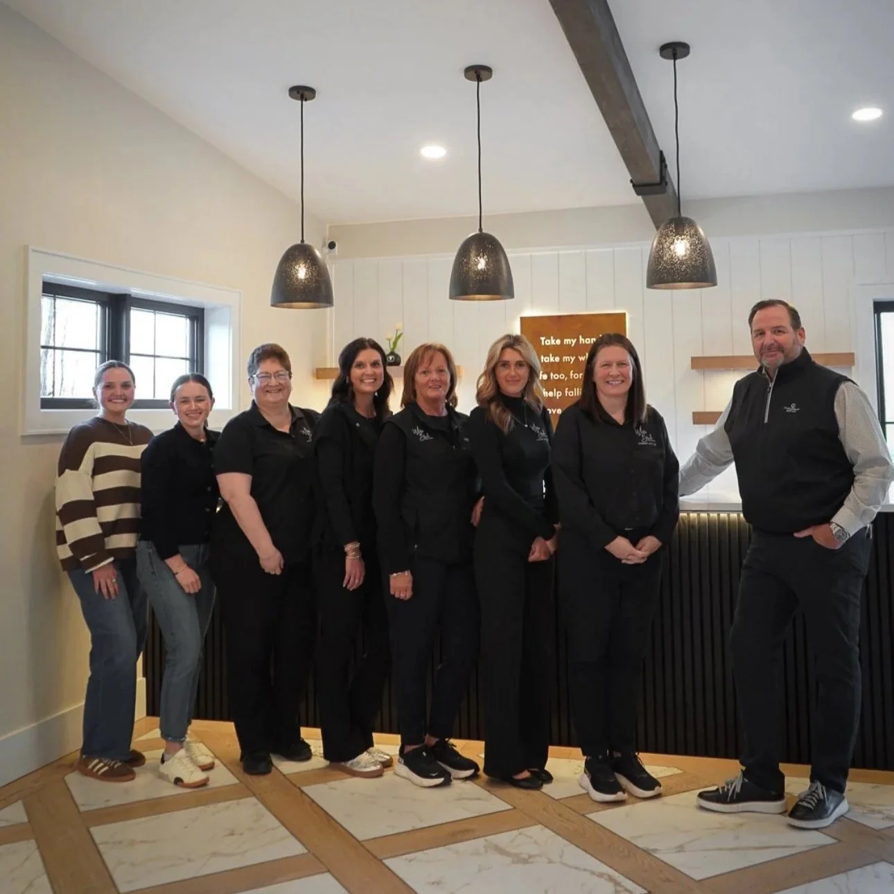 Group photo of the day-of staff