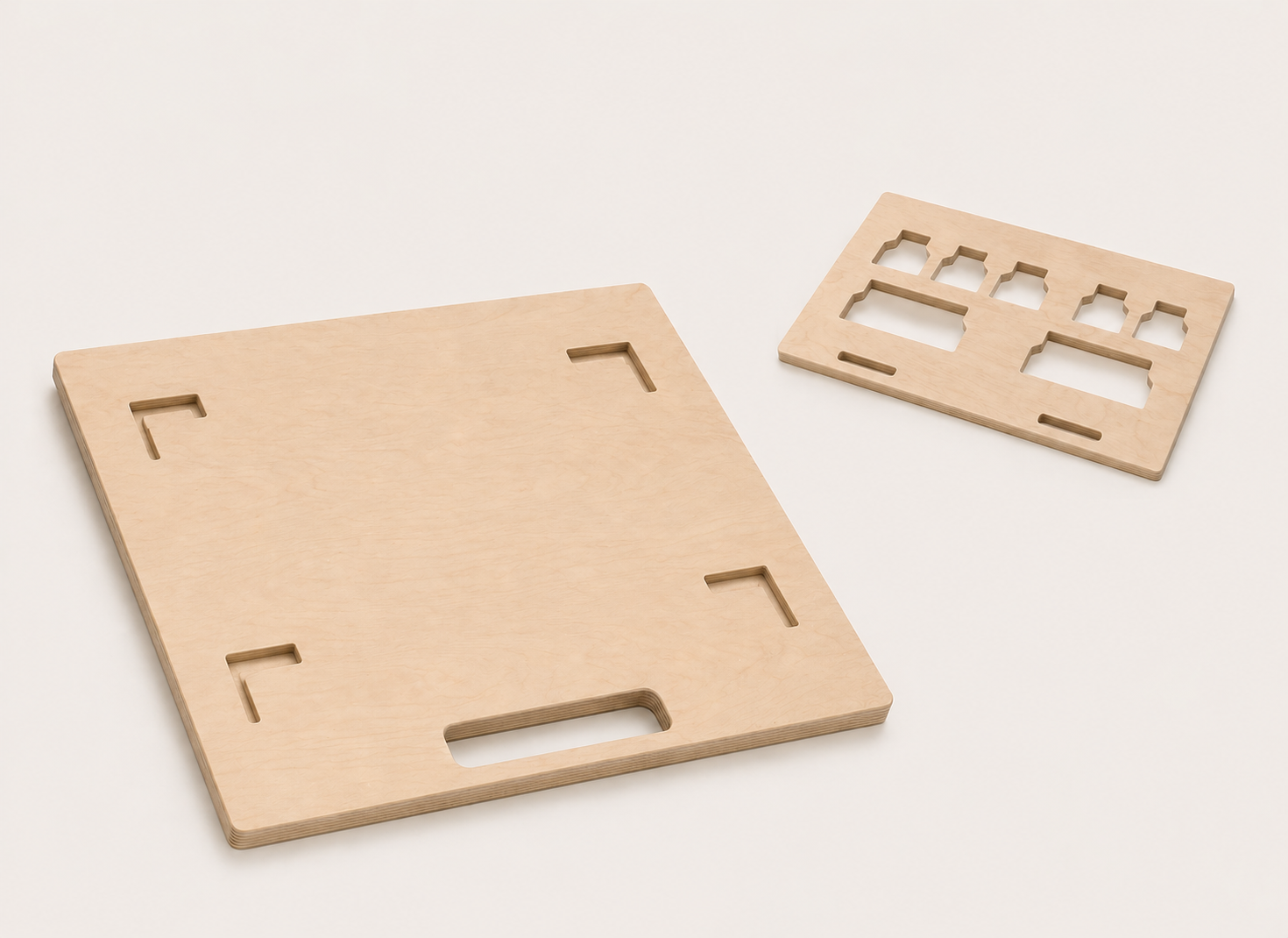 Morticed Shelves