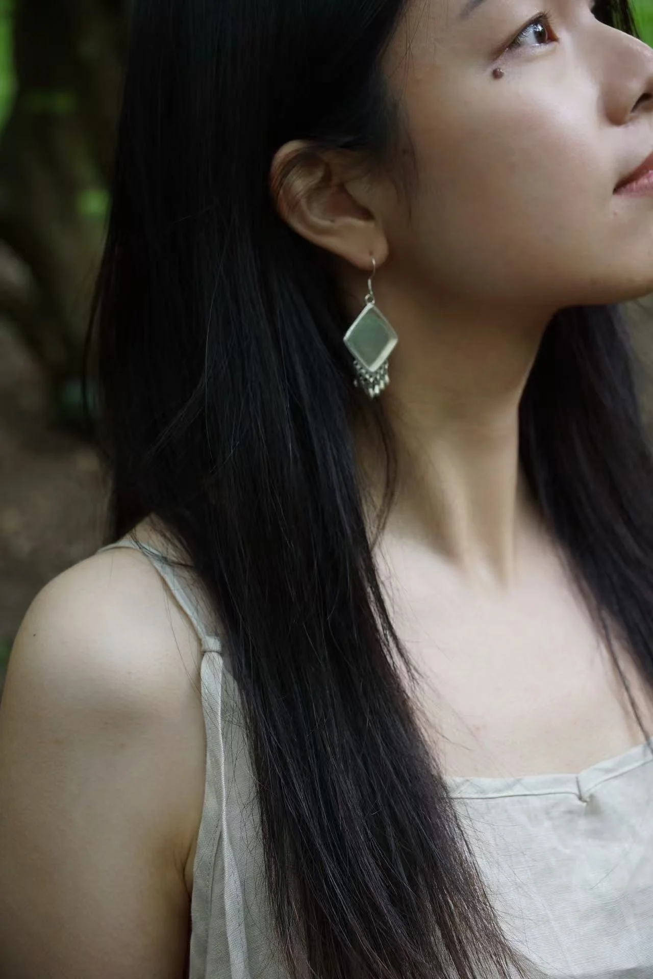 Soft Light Drop Earrings