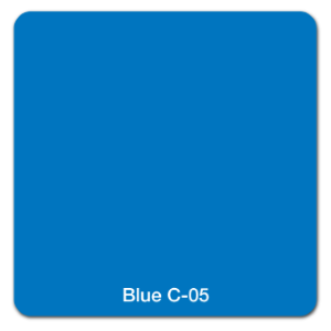 A blue square with rounded corners labeled 'Blue C-05' at the bottom.