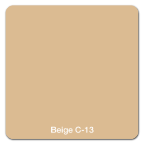 Beige color swatch labeled 'Beige C-13'