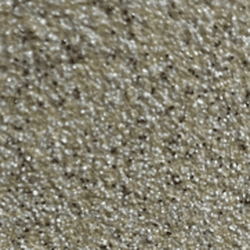 Close-up image of a textured, beige-colored surface with small, shiny specks.