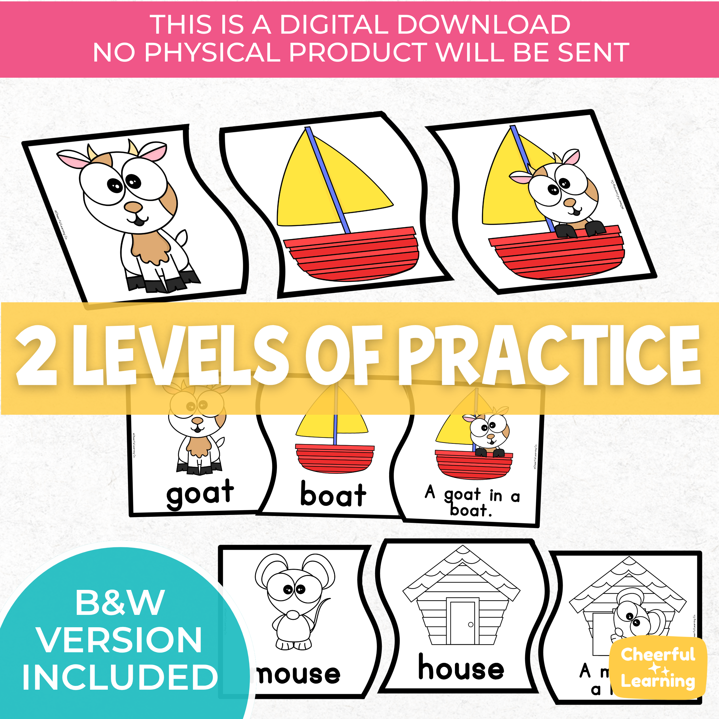 1.Rhyming Puzzles Cheerful Learning Co.