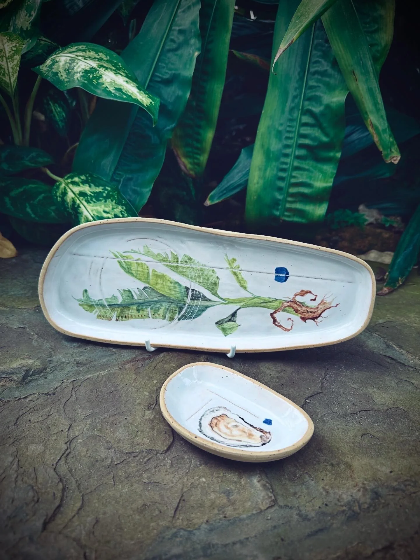 Lana Schneider ceramic plates