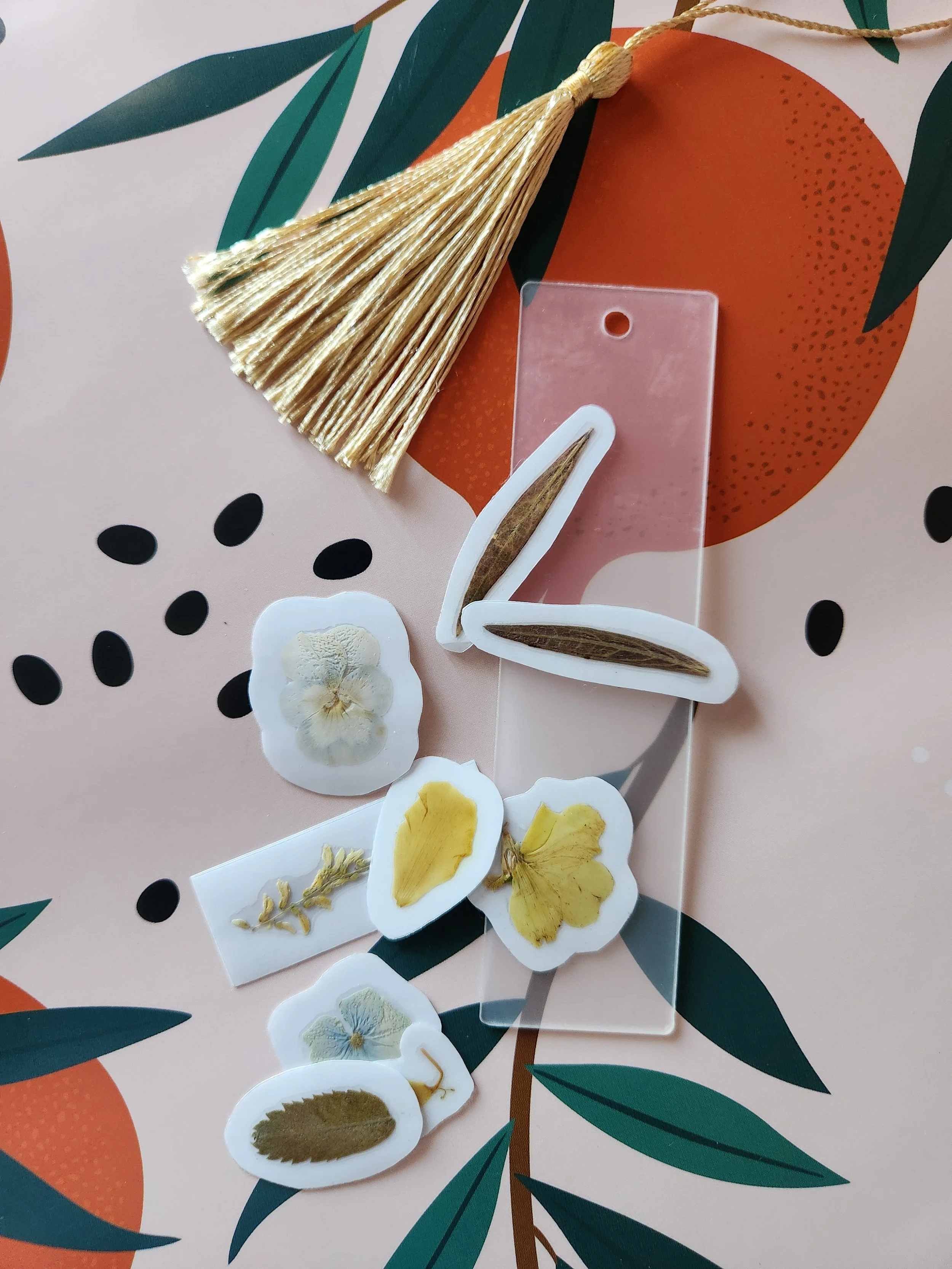 Botanical Bookmark Workshop + Kit
