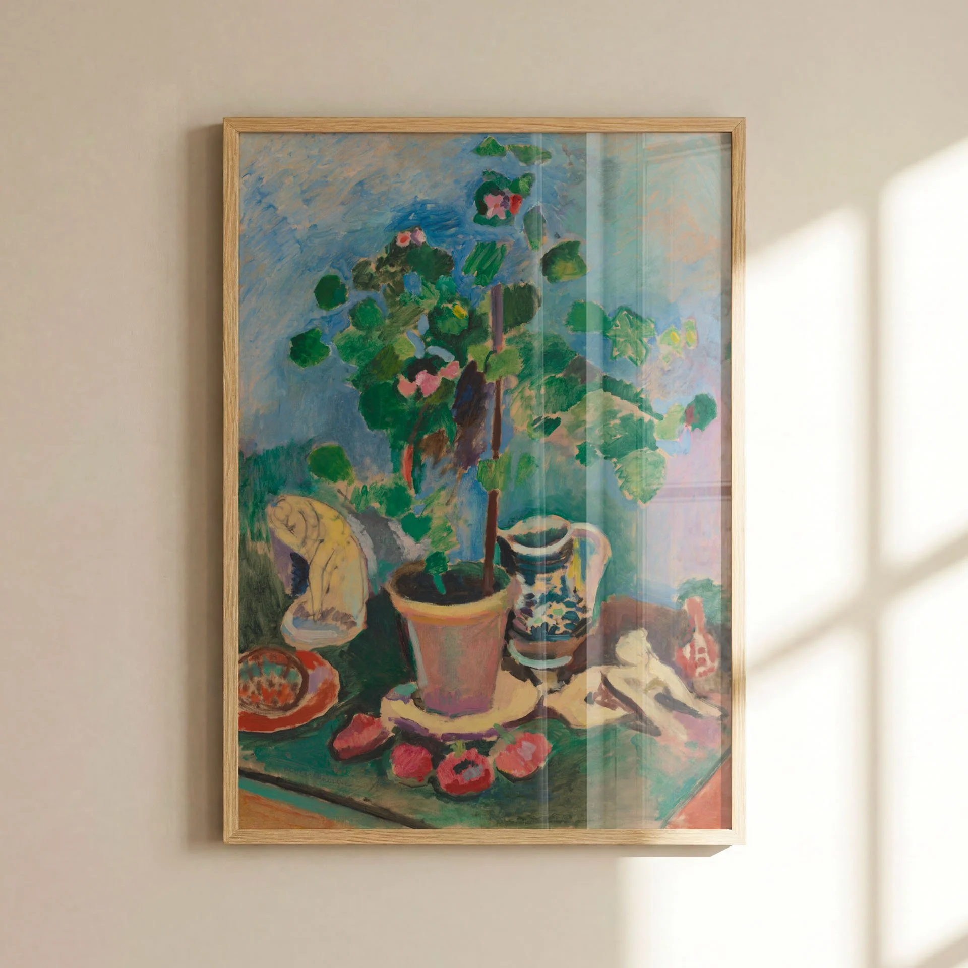 Still Life With Geranium