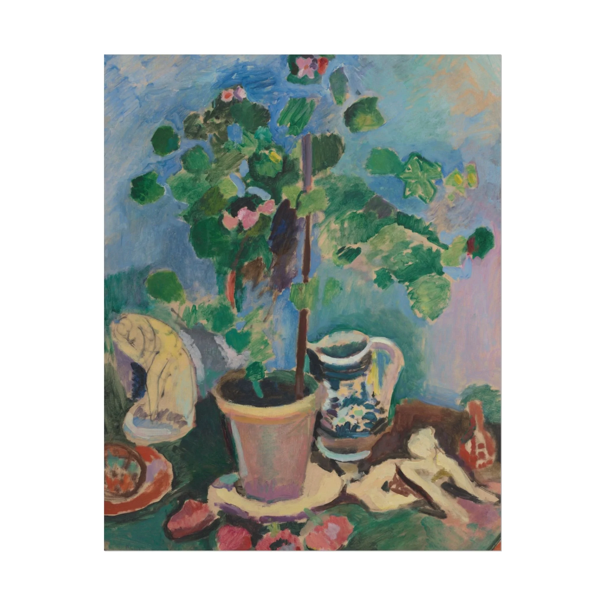 Still Life With Geranium