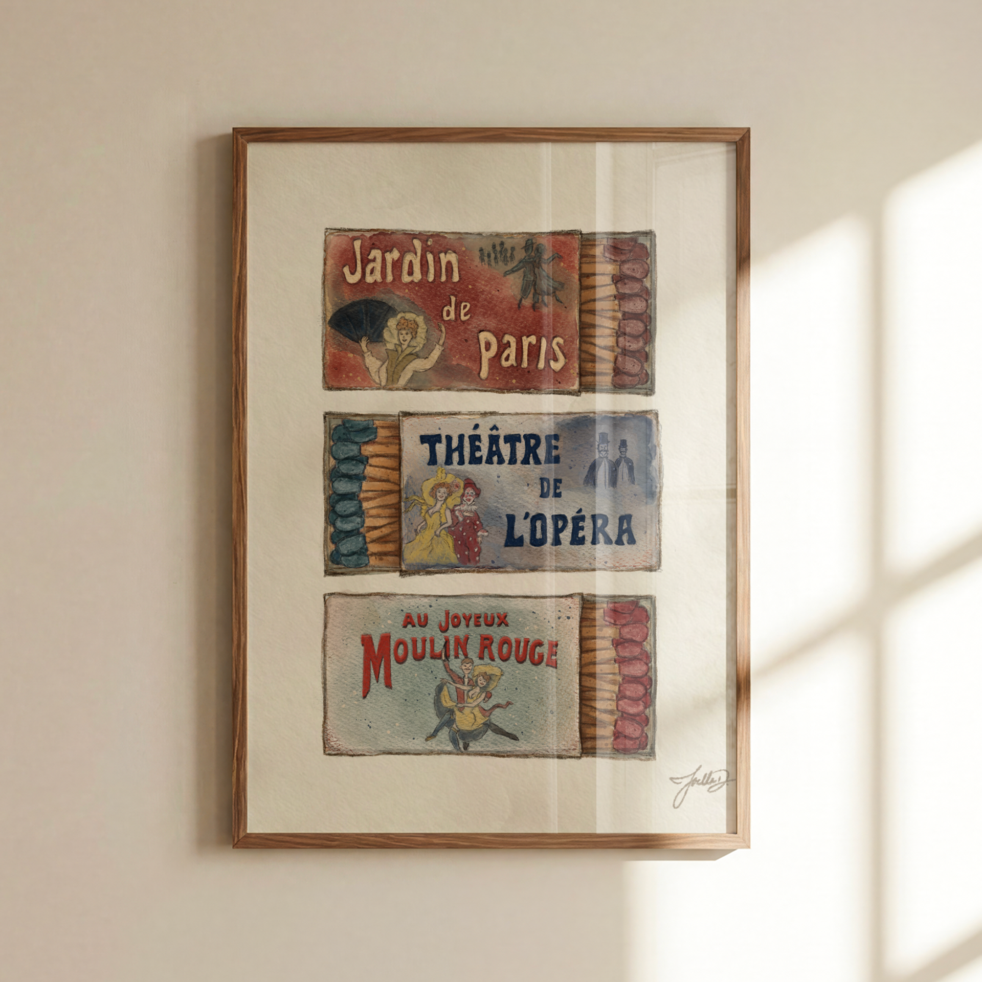 French Matchboxes