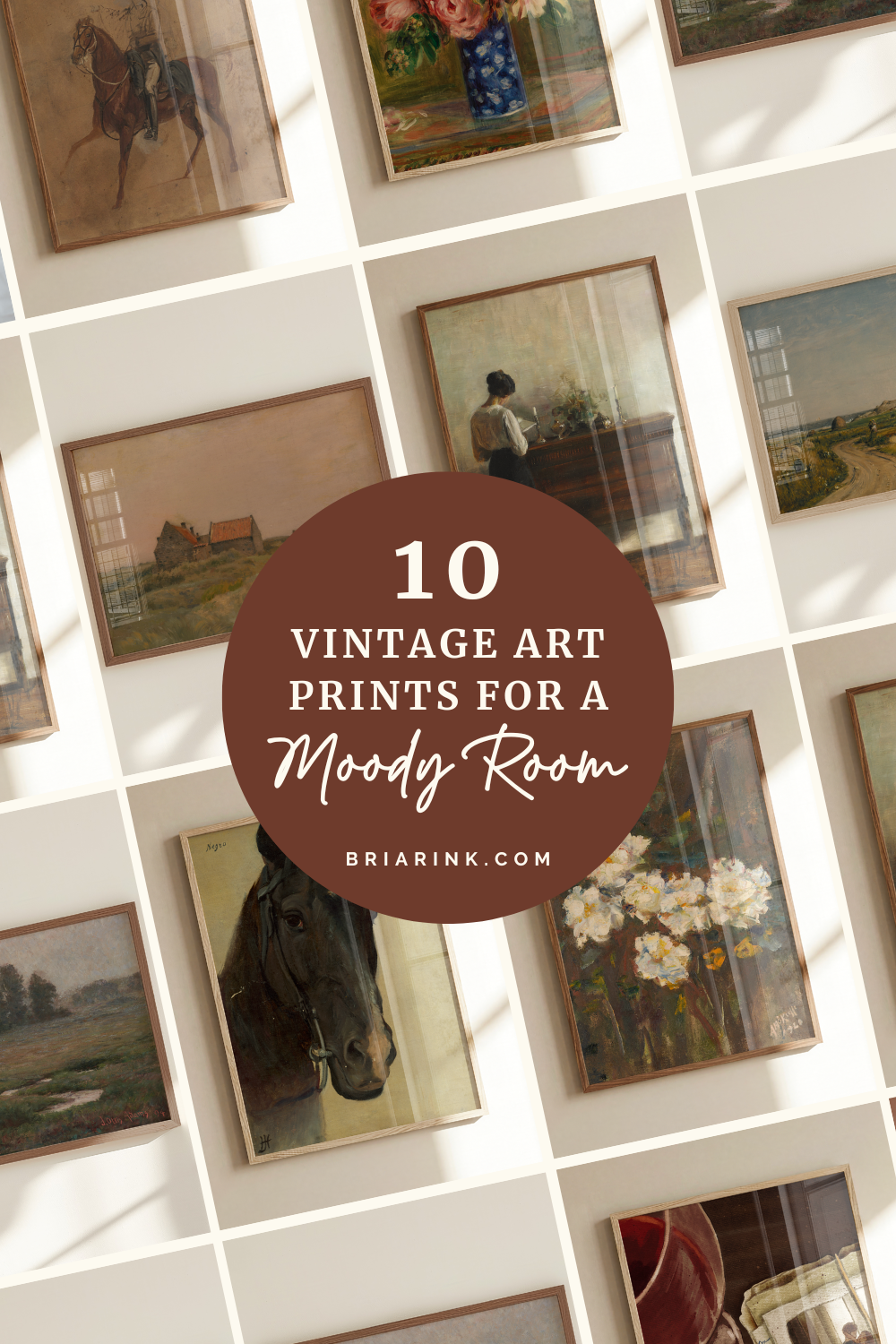 10 Vintage Art Prints for a Moody Room