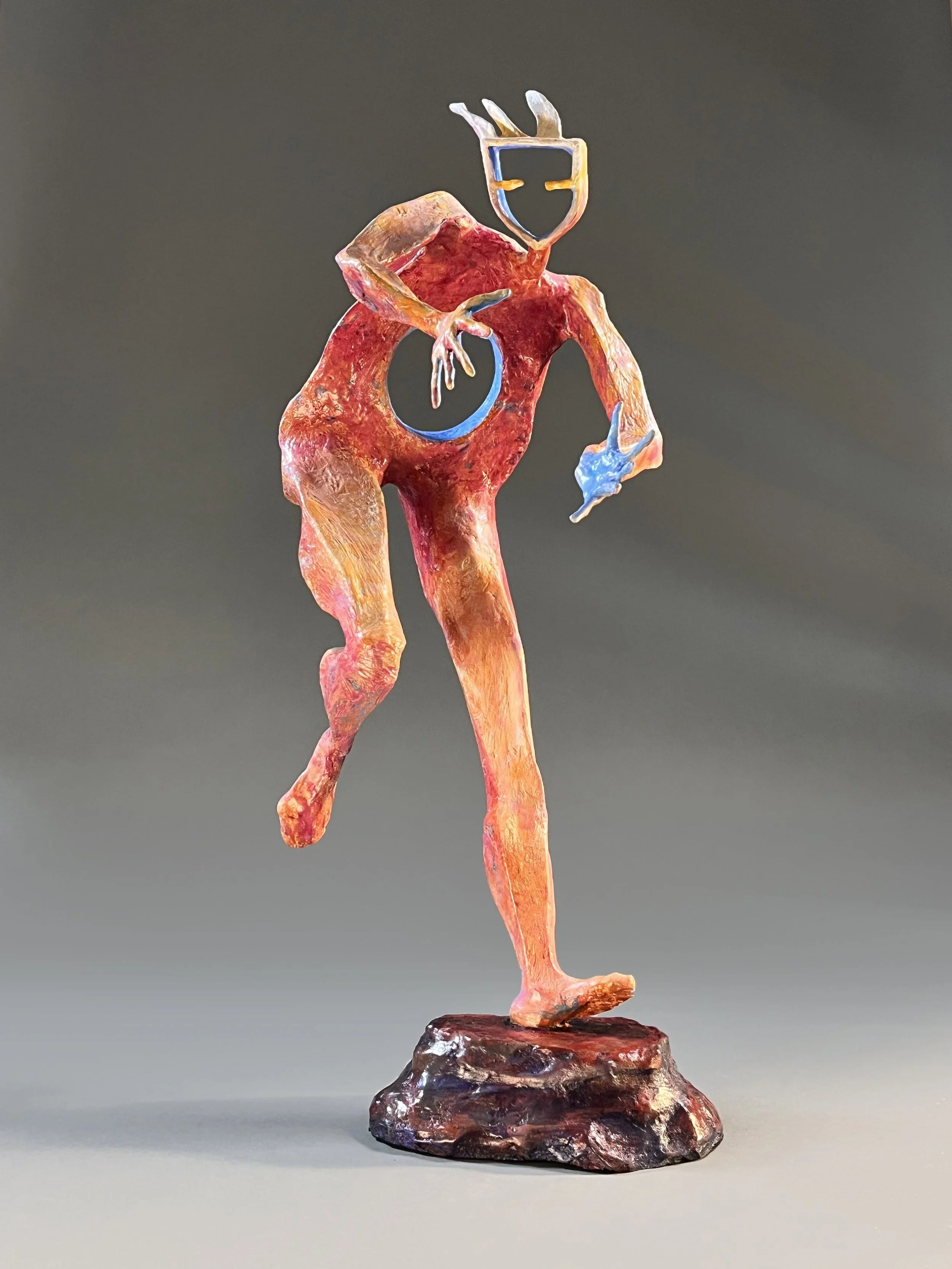 Sculpture inspired by Isamu Noguchi's piece