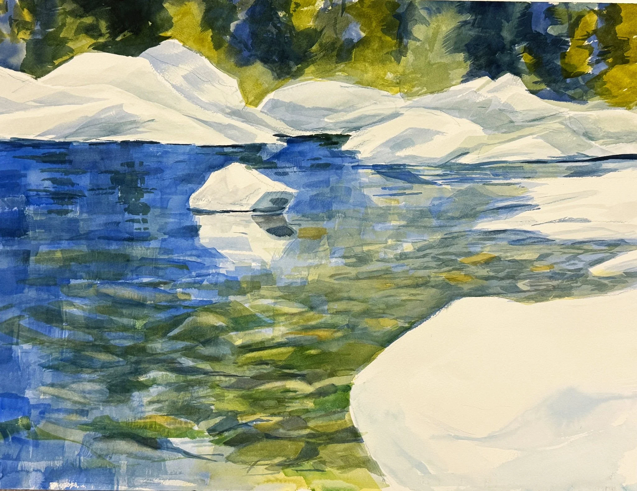 watercolor classes for beginner and intermediate