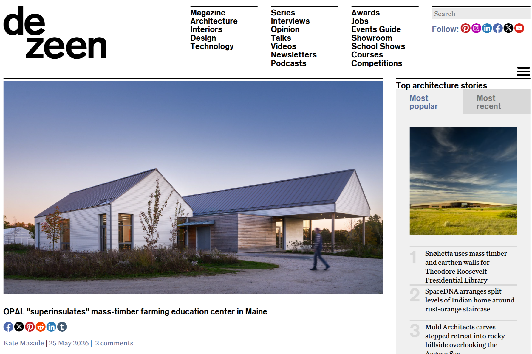 2026 June  |  Dezeen  |  Grange Life