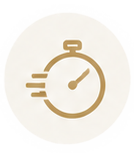 Same day rush service icon