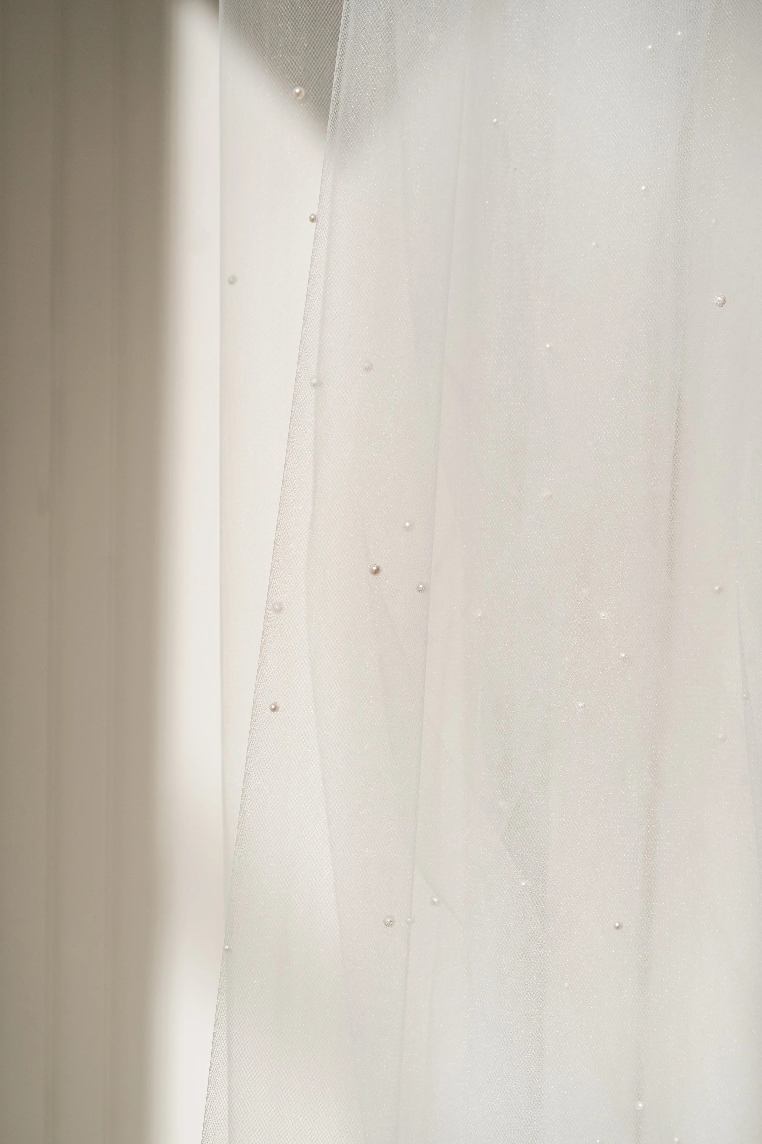 Fabric of wedding dress