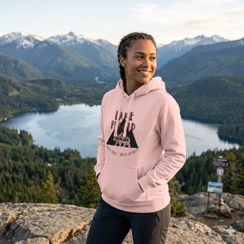 Lake Placid Mountain Hoodie | Unisex Hoodie