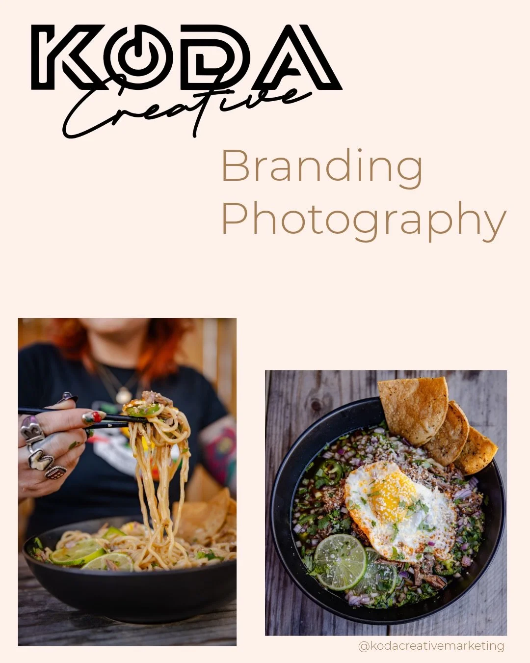 Oh, hello there 👋🏼 Spring is officially here and a little reintroduction feels overdue! I&rsquo;m Andre, founder of Koda Creative, and our mission has always been simple: Big Agency Quality, Small Agency Prices. We create branding photography, vide