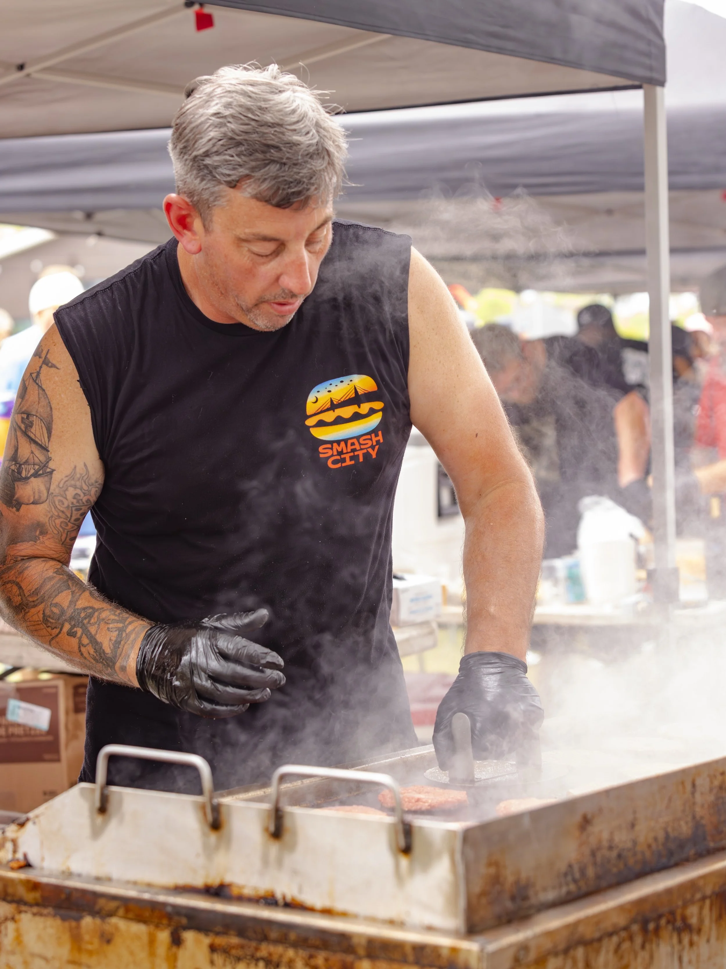 Holy City Burger Battle 2026 | @smash.city.burgers 
Did Smash City Win First Place? No. 
Did Smash City still have one of THE best Burgers out in the field? Unquestionably &amp; Undeniably YES. 

People are going to be dreaming about this one for a w