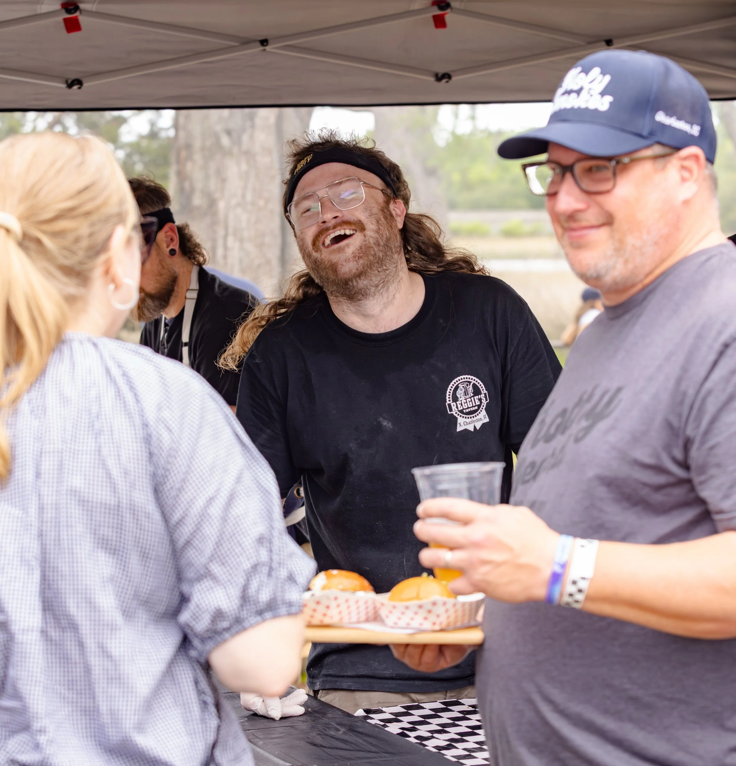 The GOATs brought THE GOAT 🐐 🍔 
Burger Battle 2026 | Holy City Brewing

The boys at @reggiestavern cooked up easily the most underrated burger at the event, because this one was gorgeous in every sense of the word, and I need a full sized version o