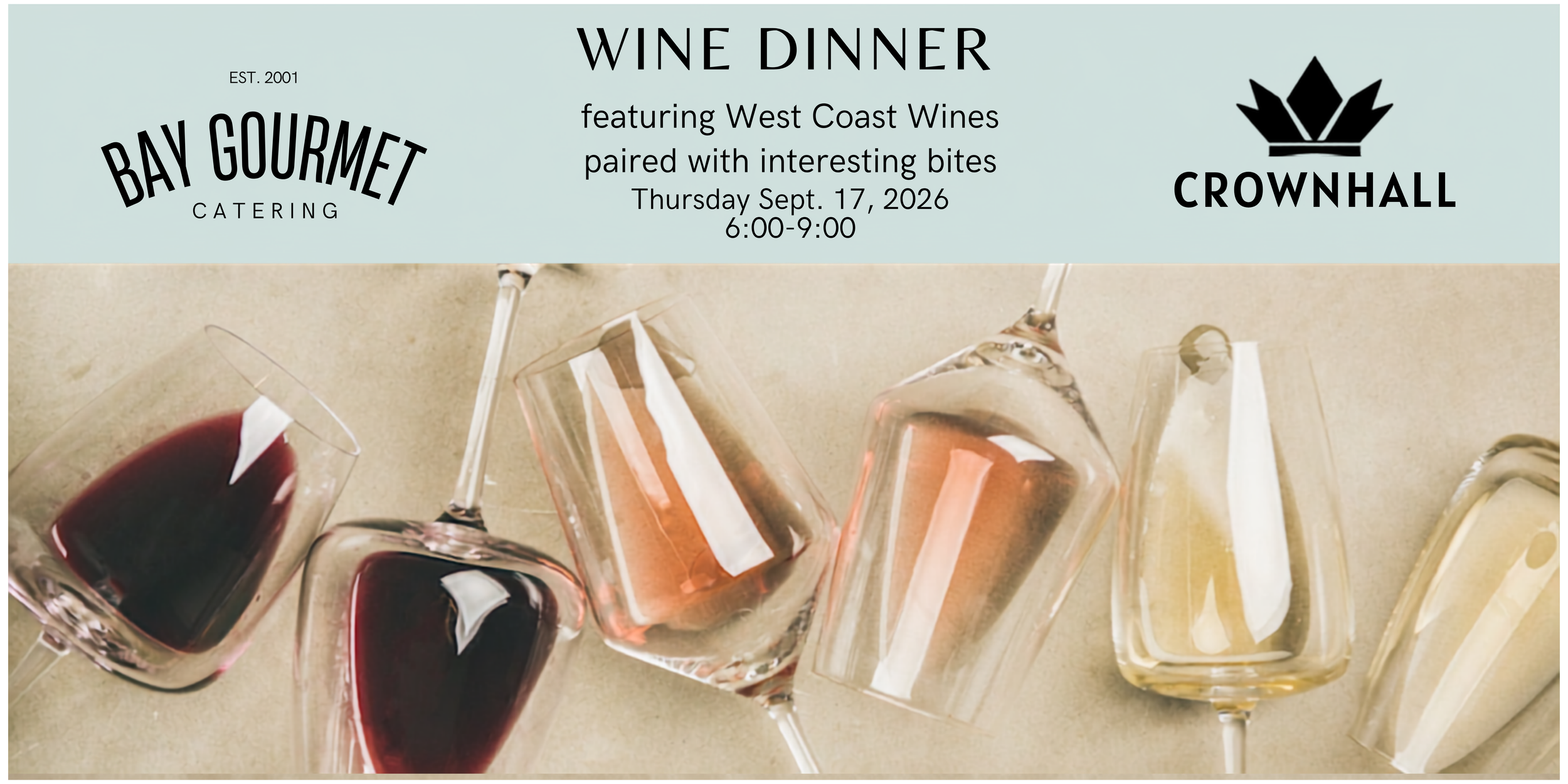 West Coast Wine Paired Dinner