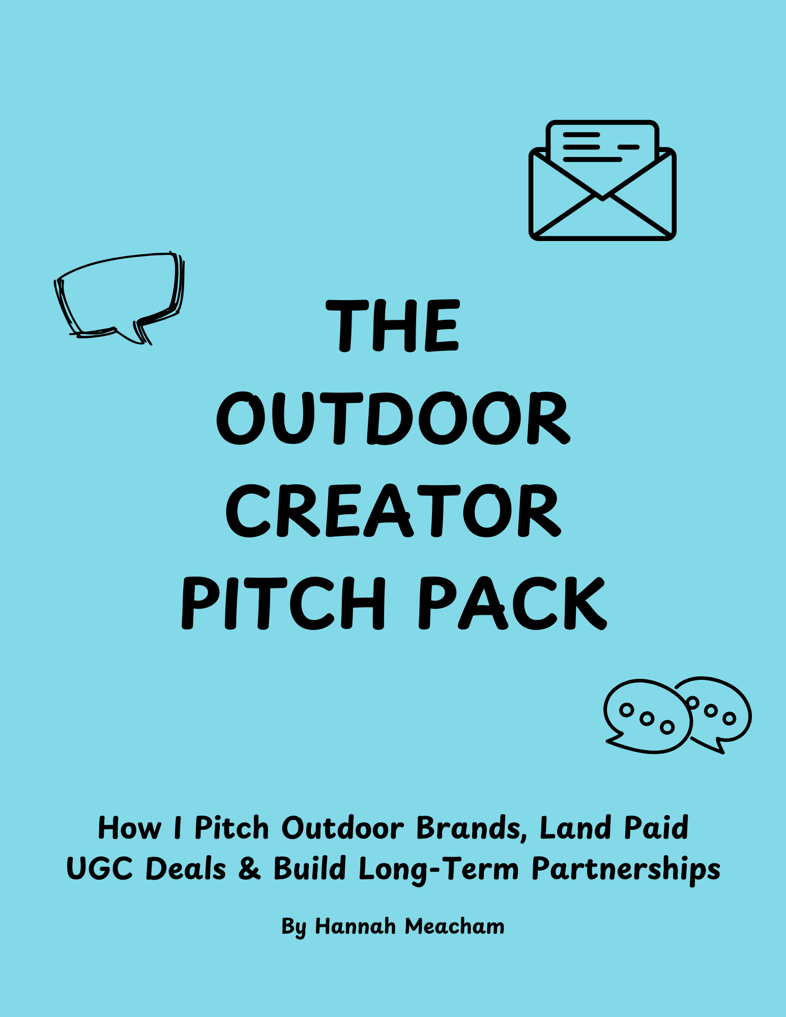 The Outdoor Creator Pitch Pack (Email & DM Templates for Landing Brand Deals)