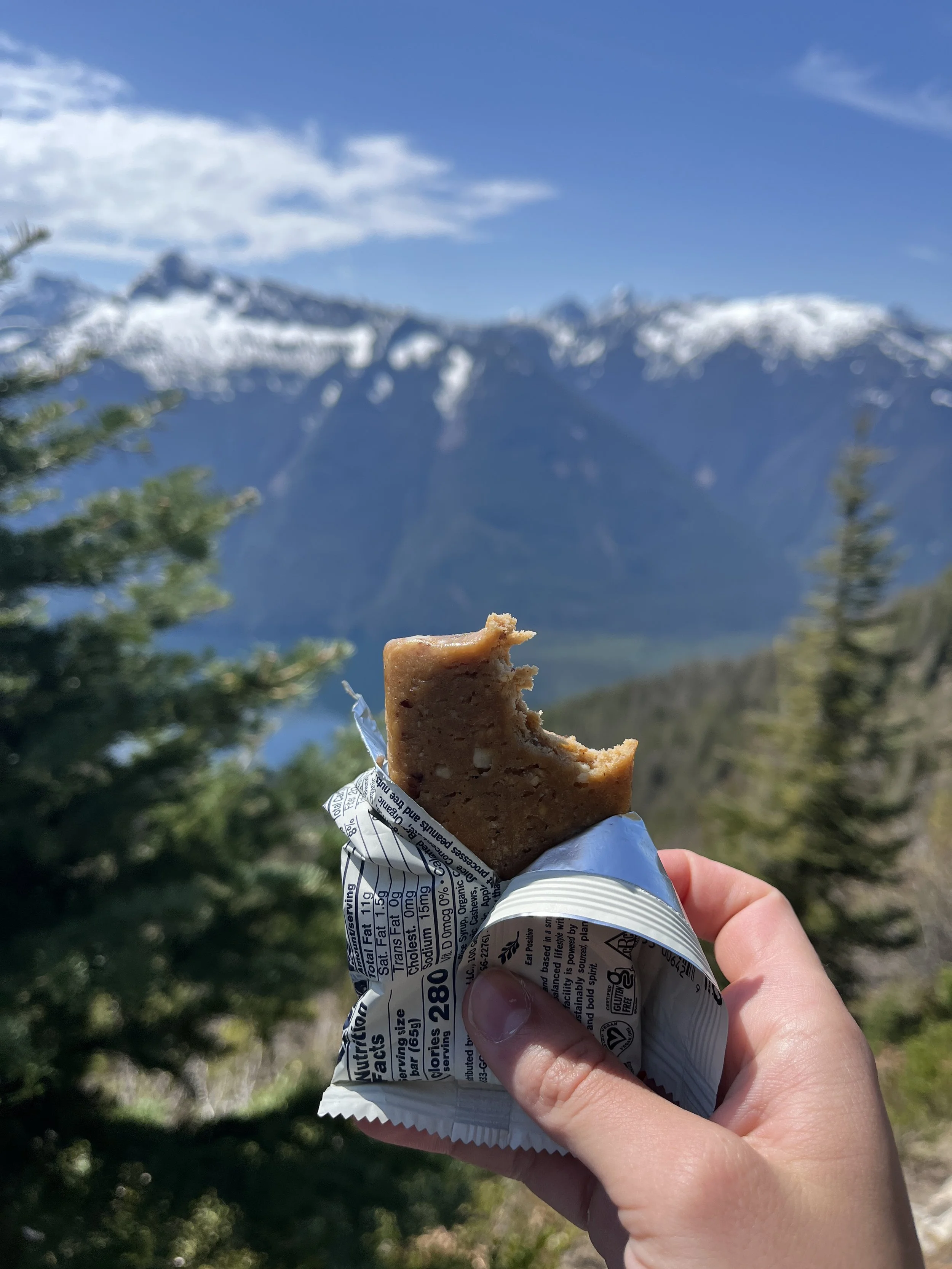 Hiking Snack Cheat Sheet
