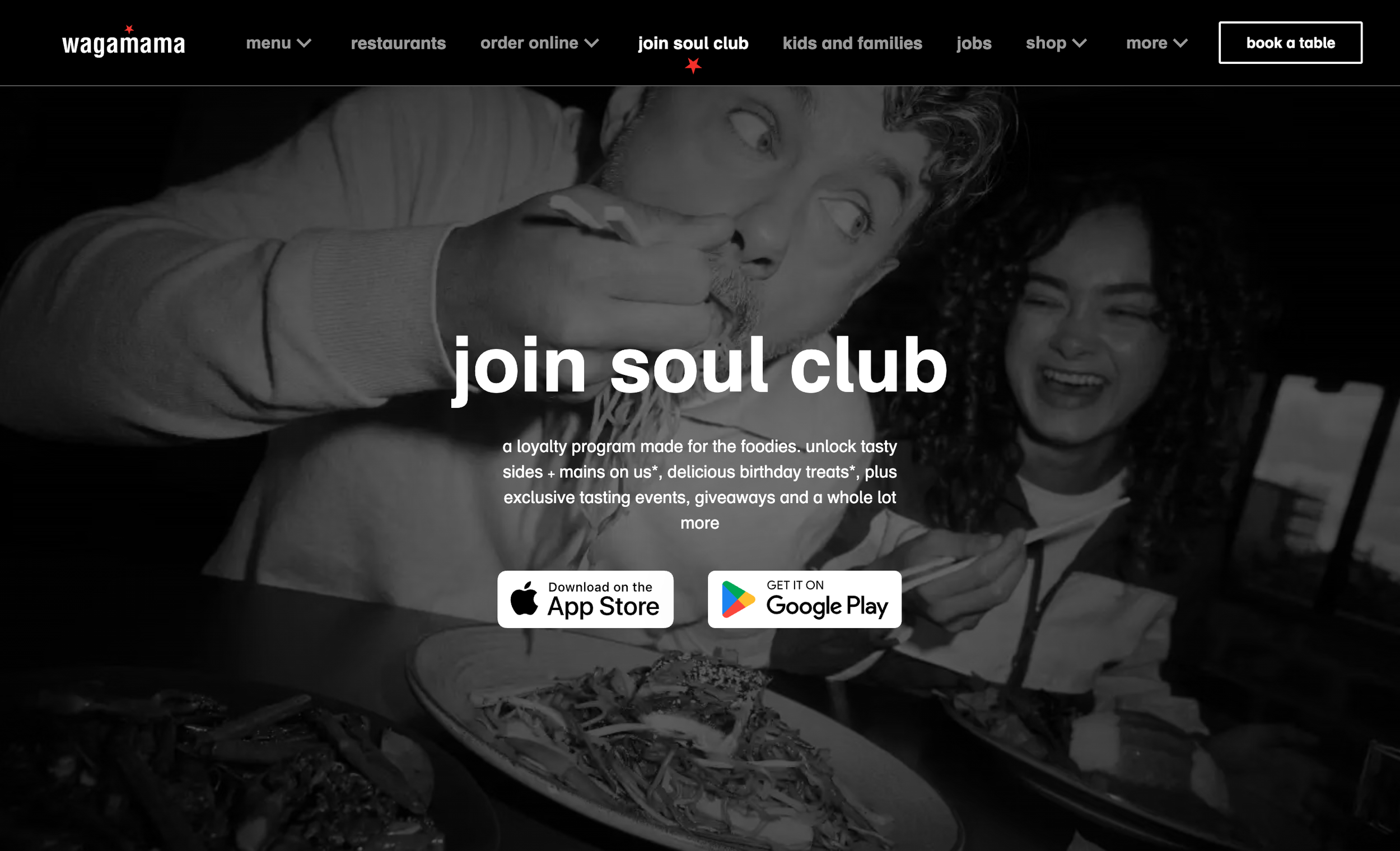 wagamama's soul club