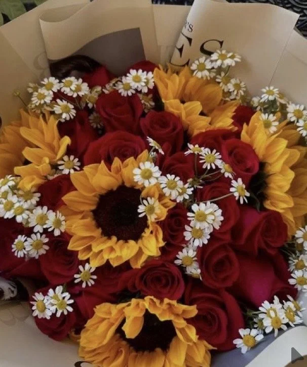 Rozen & Zonnebloemen
