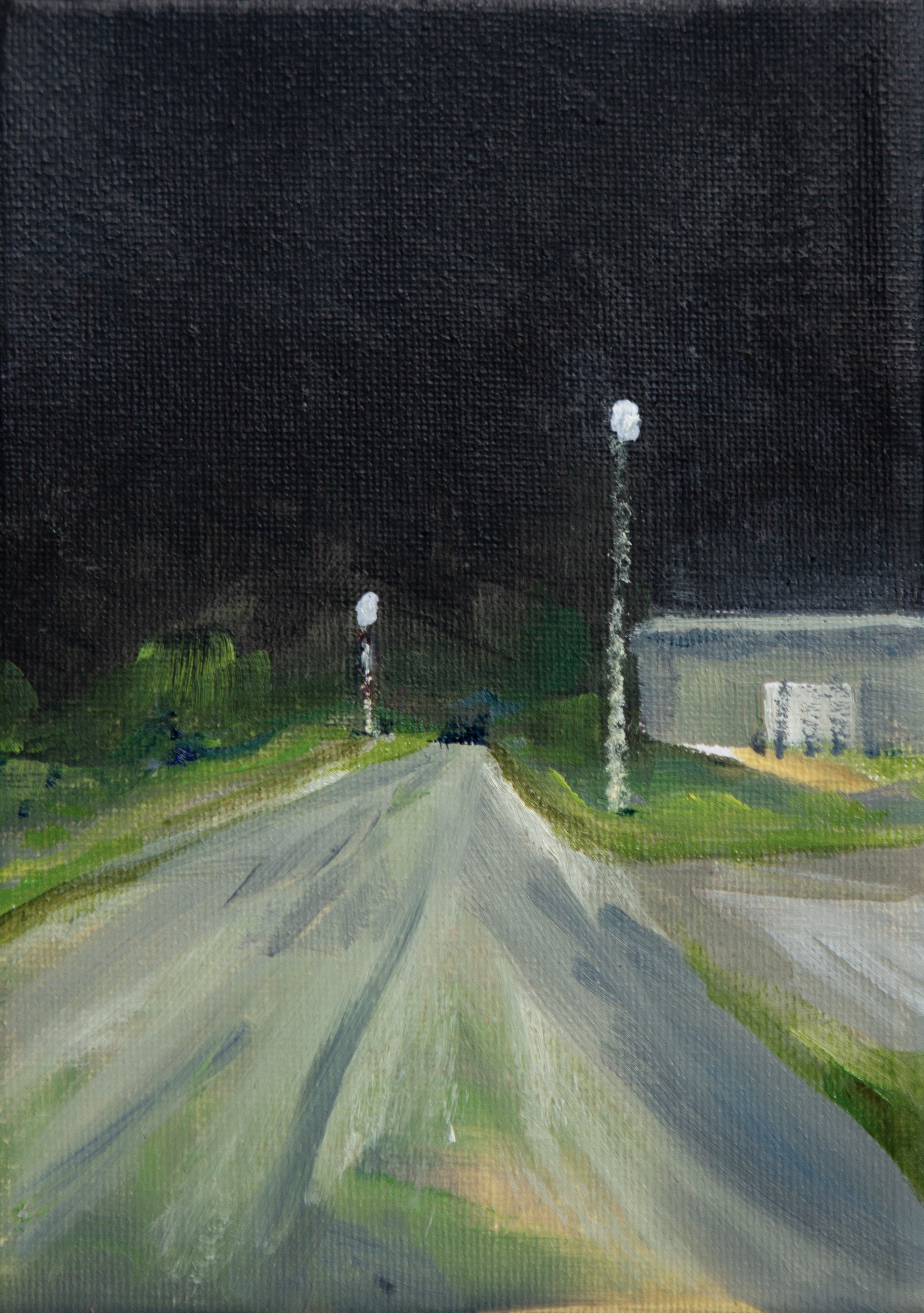 Approach, 18x21.5cms, 2026